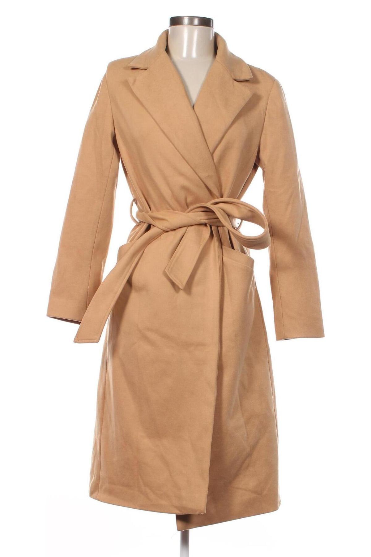 Palton de femei, Mărime S, Culoare Bej, Preț 207,66 Lei