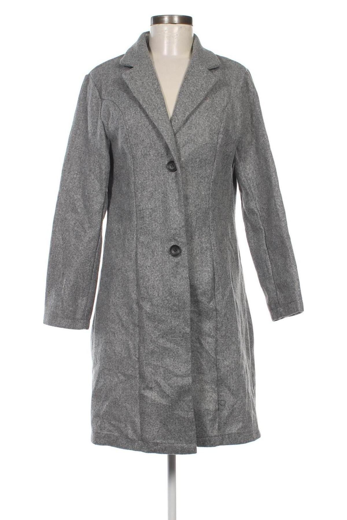 Palton de femei, Mărime L, Culoare Gri, Preț 158,39 Lei
