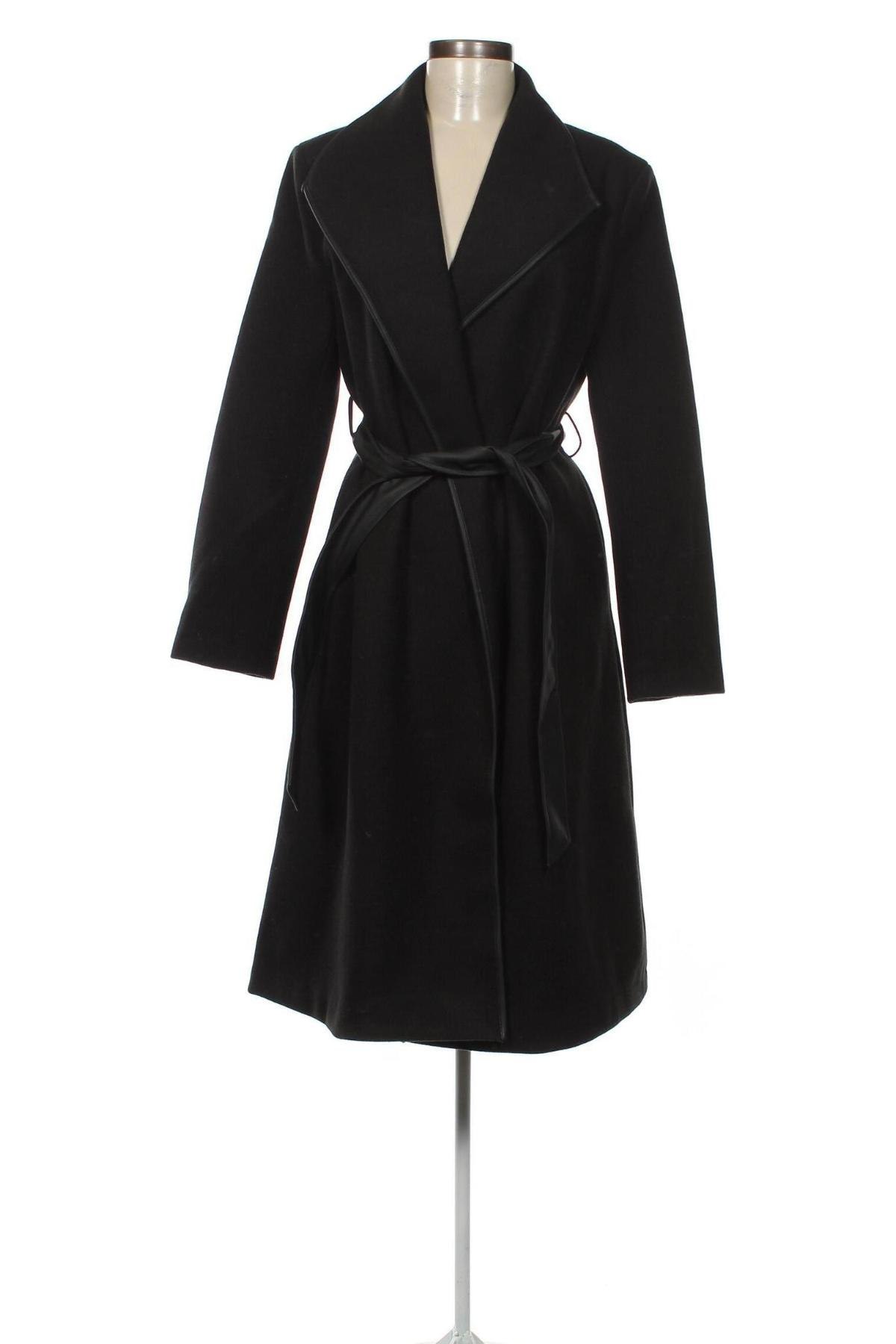 Дамско палто About You, Размер L, Цвят Черен, Цена 75,60 лв.