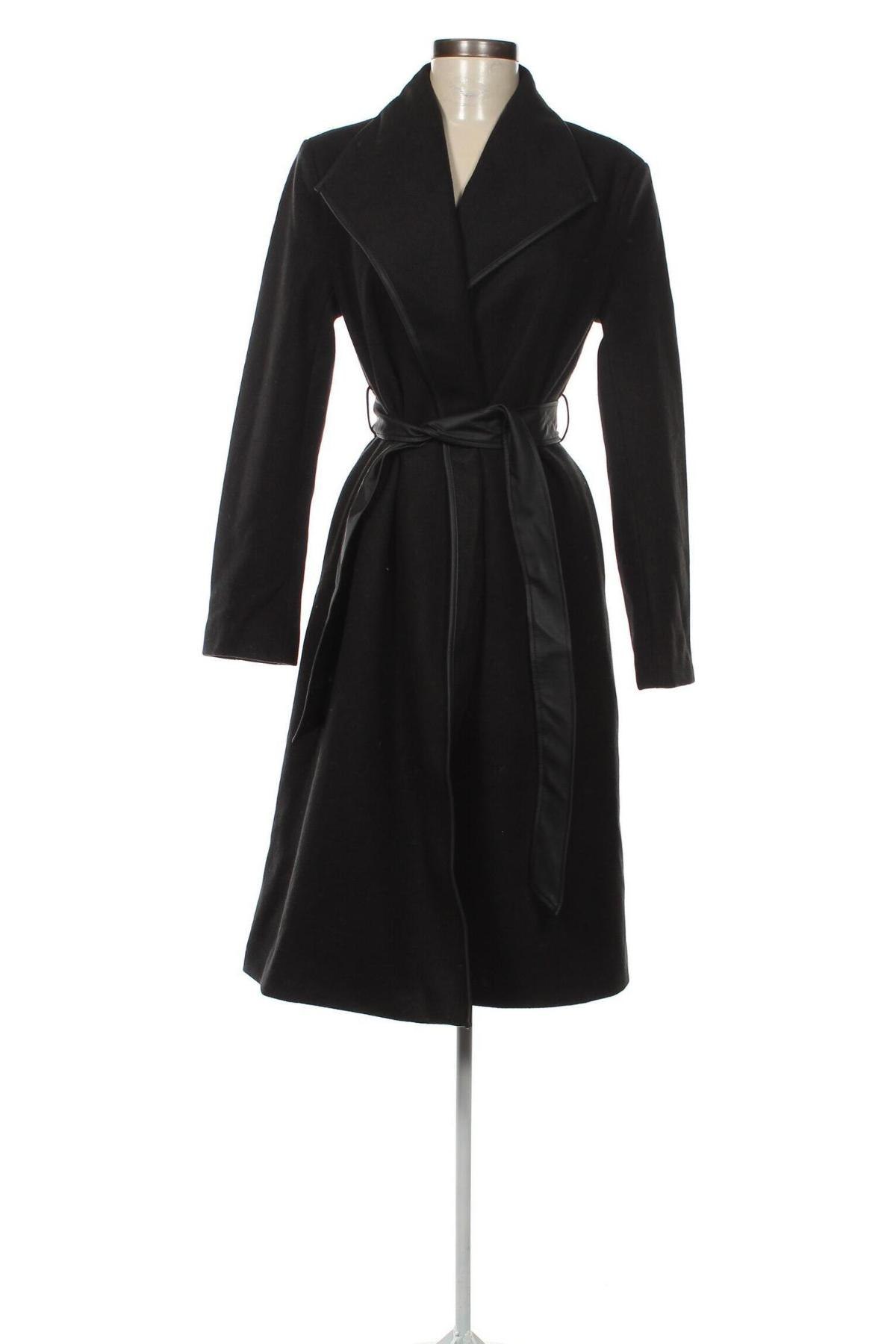 Дамско палто About You, Размер M, Цвят Черен, Цена 82,60 лв.