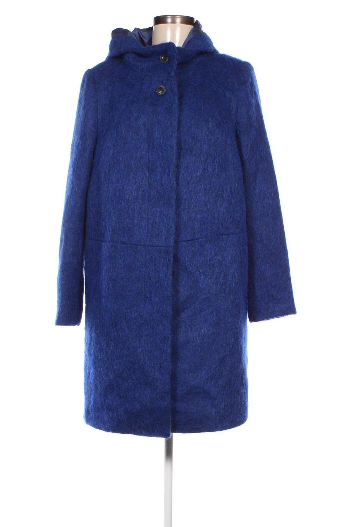 Γυναικείο παλτό Alba Moda, Μέγεθος L, Χρώμα Μπλέ, Τιμή 30,48 €