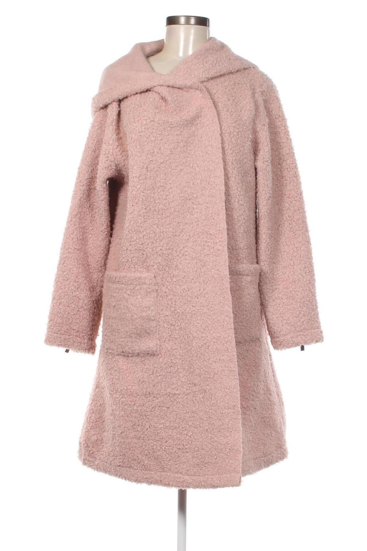 Дамско палто Amisu, Размер L, Цвят Розов, Цена 56,71 лв.