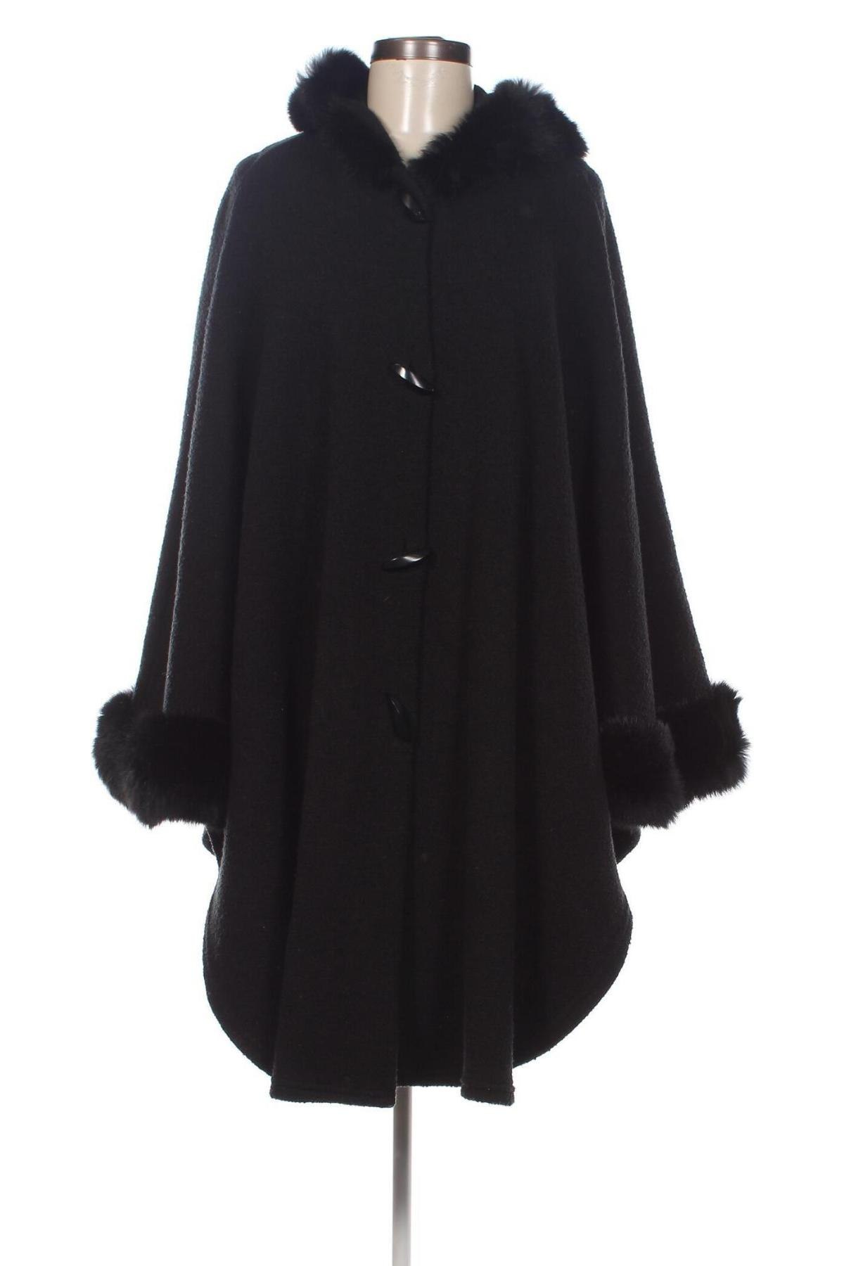Дамско палто Ancora, Размер M, Цвят Черен, Цена 48,36 лв.