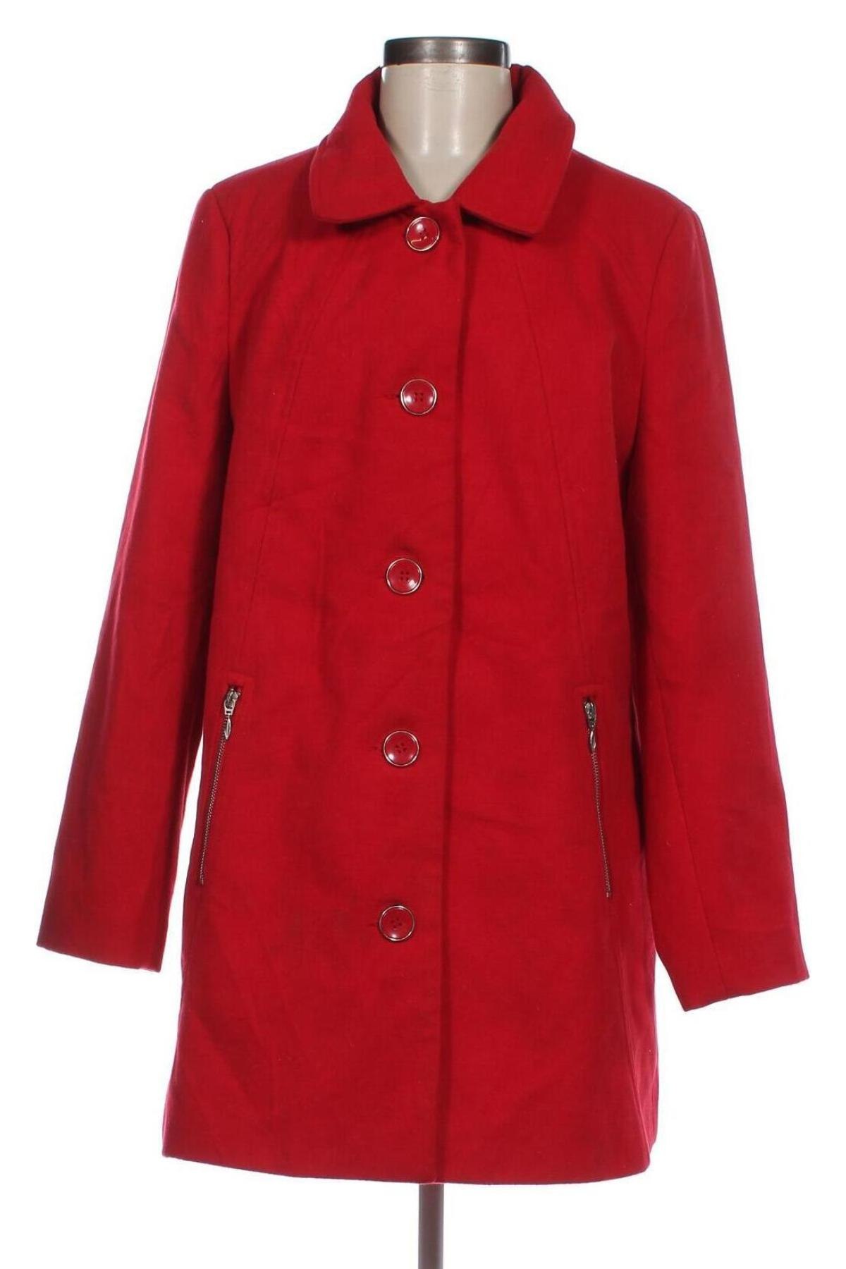 Palton de femei Beme, Mărime XL, Culoare Roșu, Preț 207,66 Lei