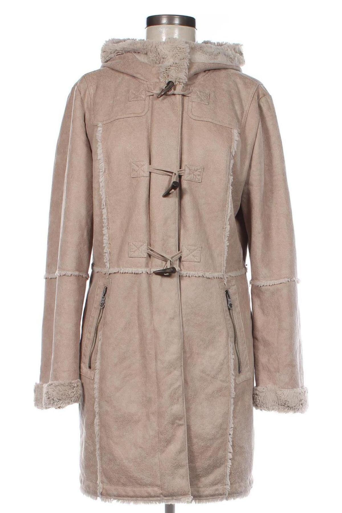 Γυναικείο παλτό Betty Barclay, Μέγεθος L, Χρώμα  Μπέζ, Τιμή 34,15 €