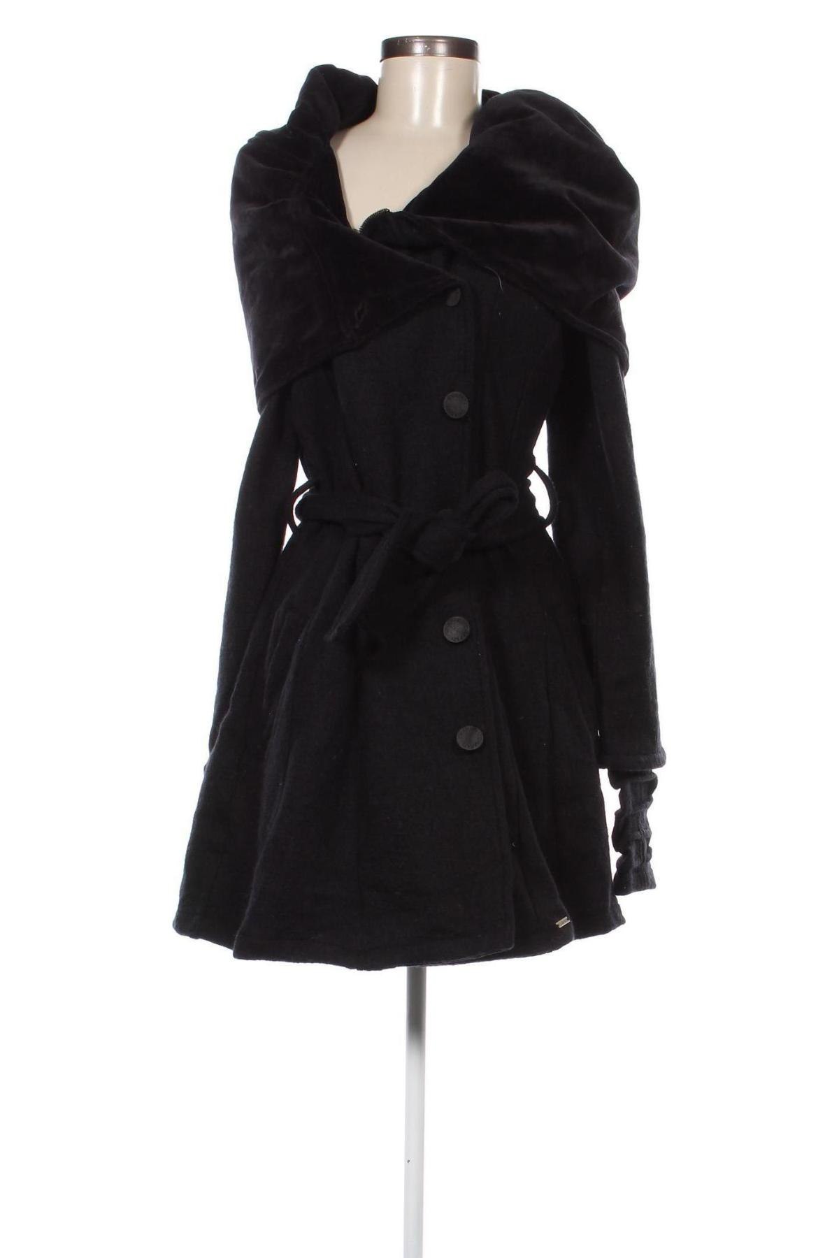 Γυναικείο παλτό Chapati, Μέγεθος M, Χρώμα Μαύρο, Τιμή 16,79 €
