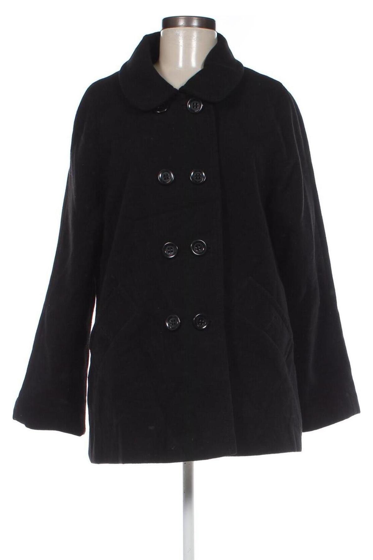 Γυναικείο παλτό Charles Vogele, Μέγεθος M, Χρώμα Μαύρο, Τιμή 35,08 €