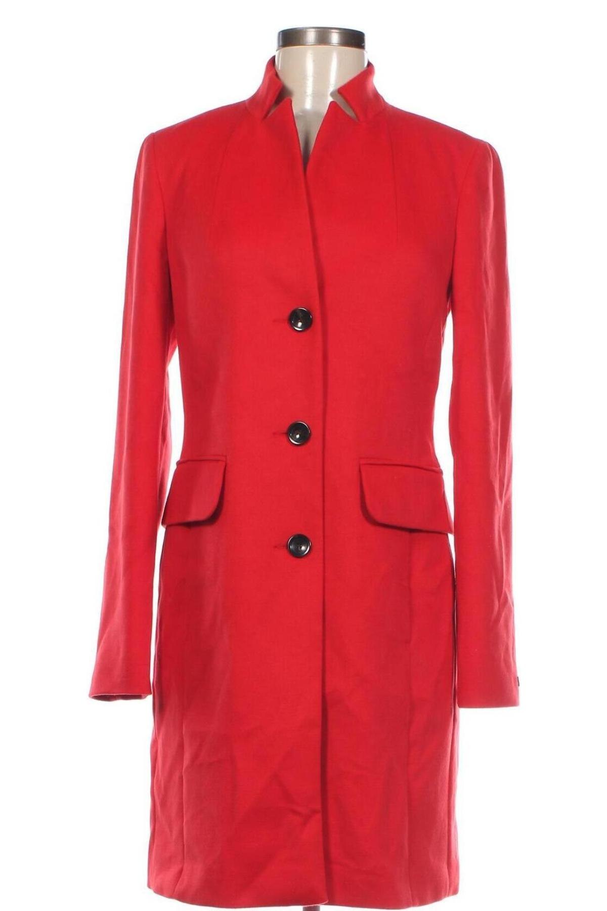 Γυναικείο παλτό Comma,, Μέγεθος XS, Χρώμα Κόκκινο, Τιμή 43,27 €