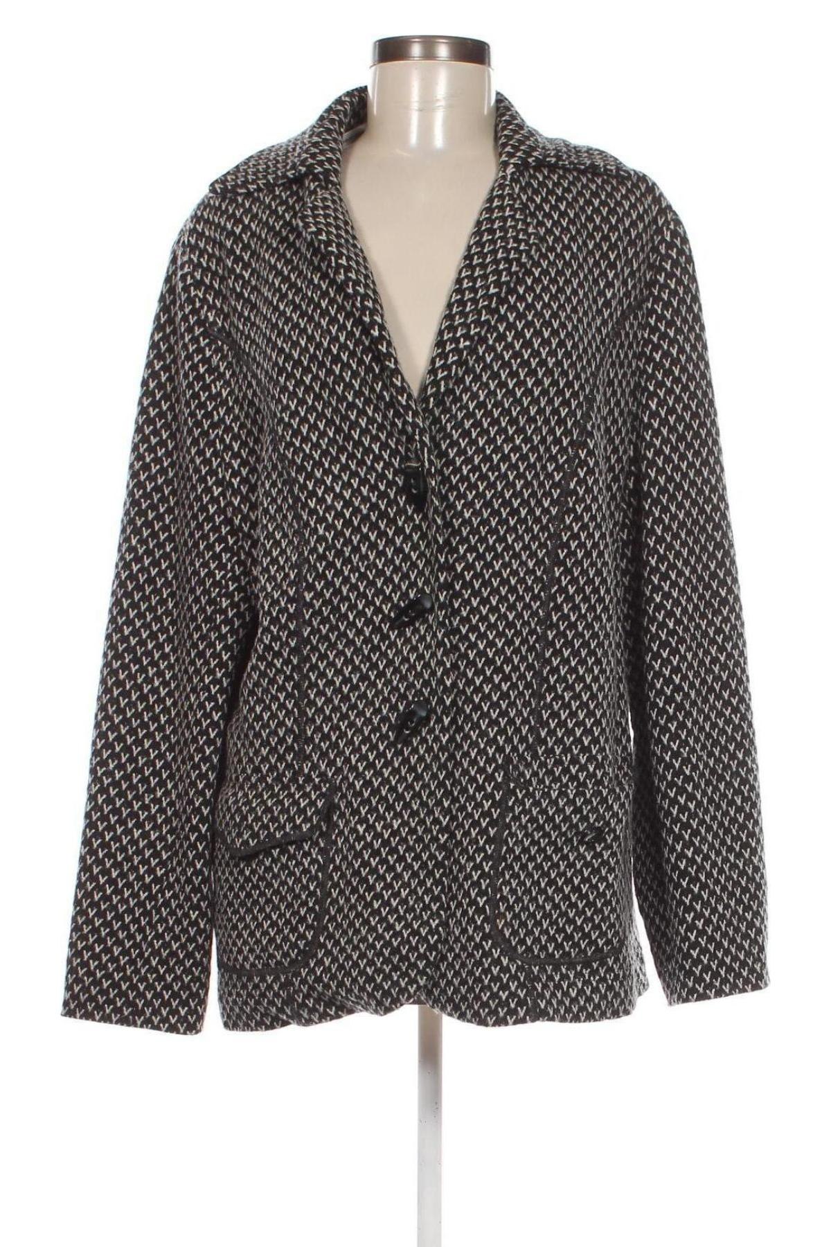 Γυναικείο παλτό Delmod, Μέγεθος XXL, Χρώμα Μαύρο, Τιμή 46,33 €