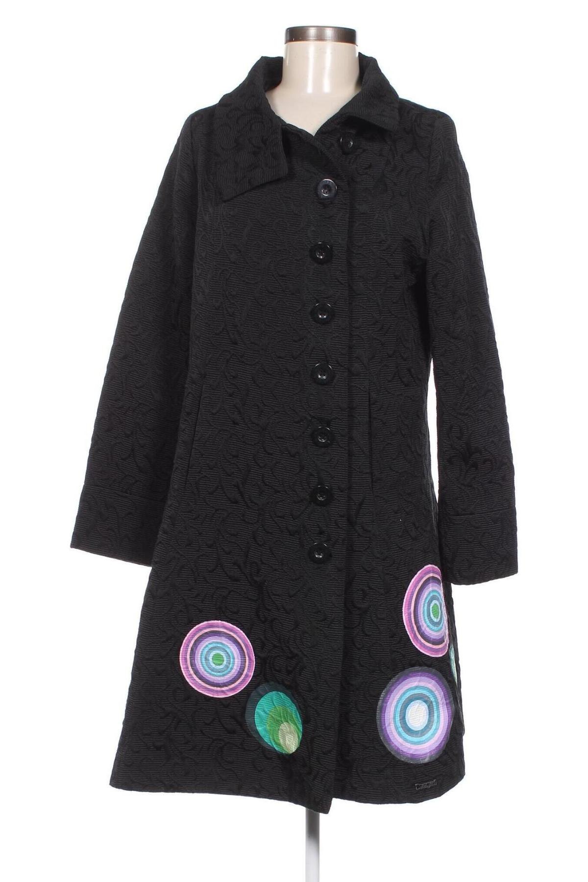 Palton de femei Desigual, Mărime XL, Culoare Negru, Preț 355,26 Lei
