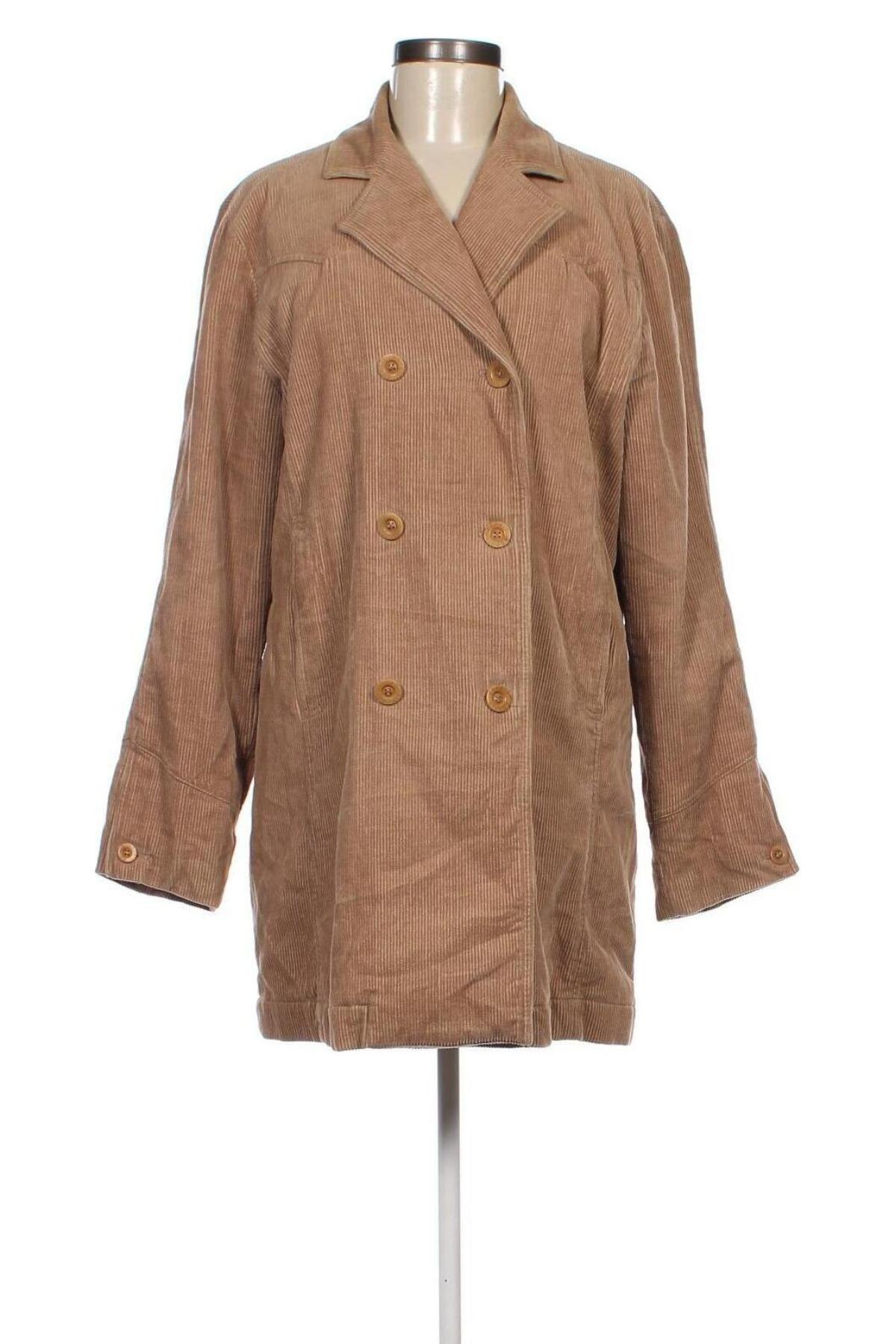Γυναικείο παλτό Esprit, Μέγεθος L, Χρώμα  Μπέζ, Τιμή 15,33 €