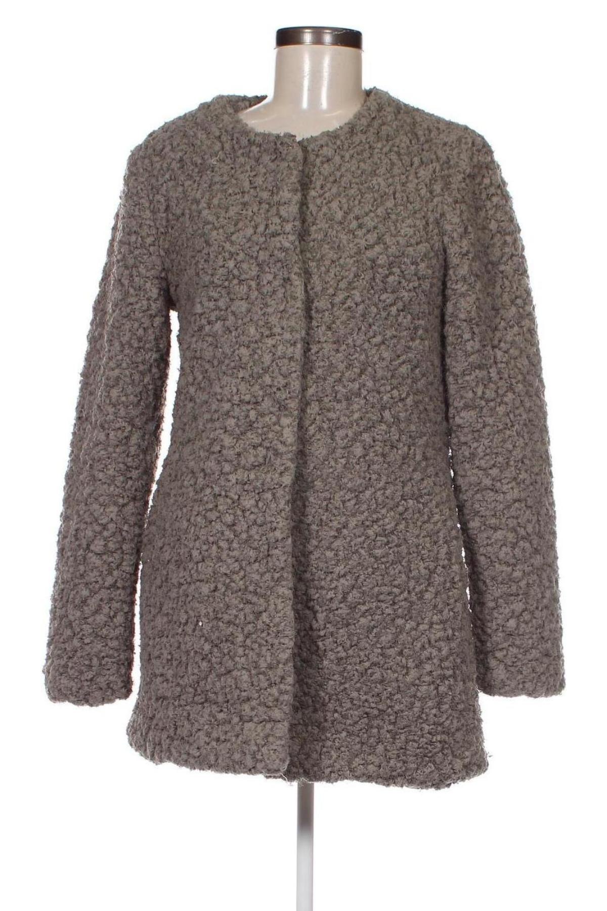 Дамско палто Flame, Размер S, Цвят Сив, Цена 66,34 лв.