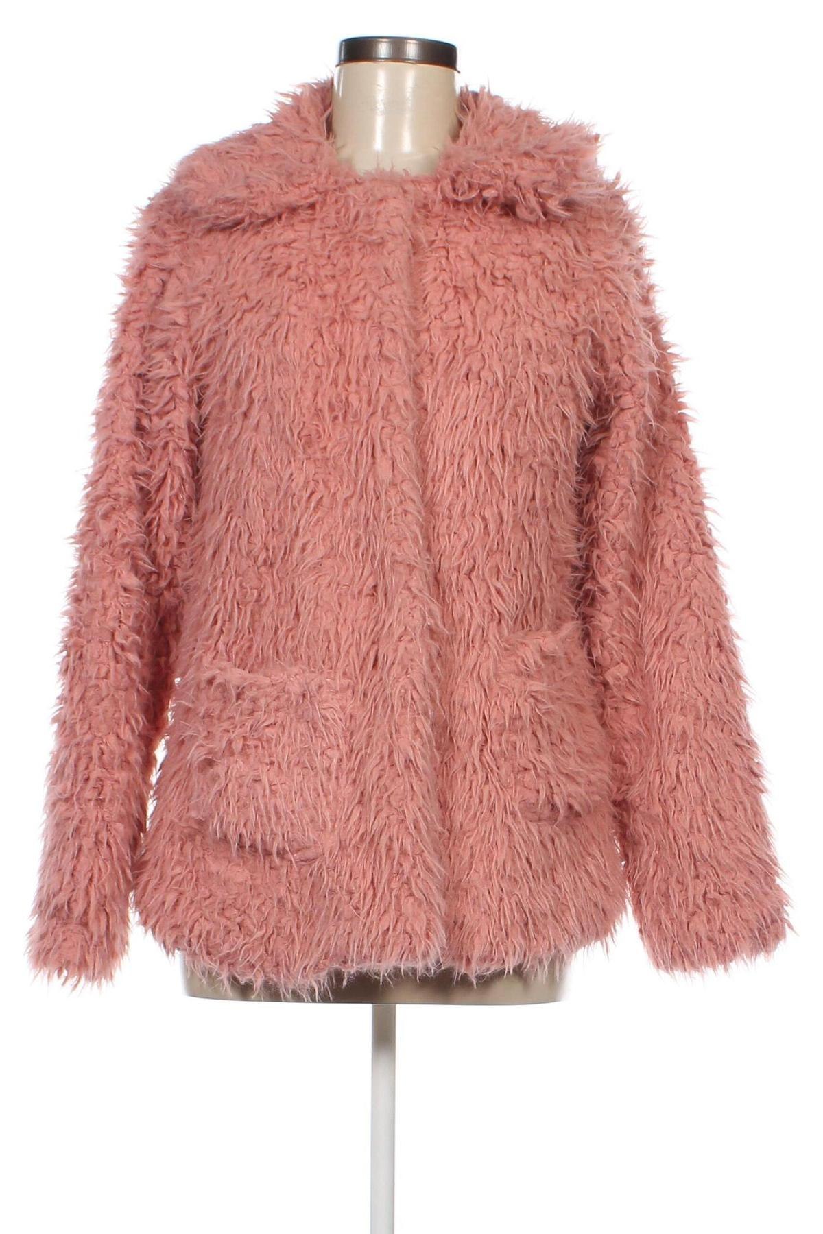Дамско палто Forever 21, Размер M, Цвят Розов, Цена 30,80 лв.