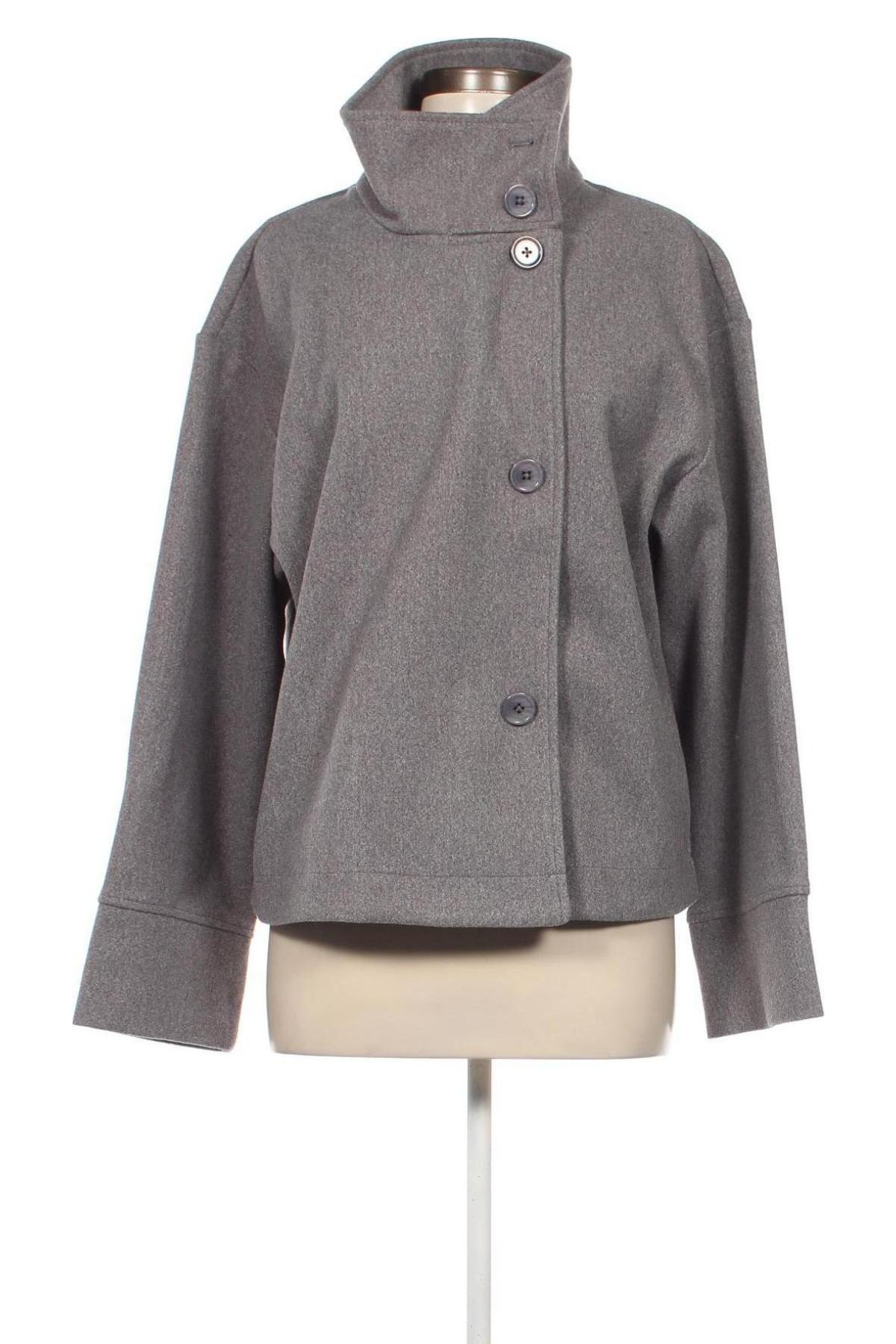 Дамско палто Gina Tricot, Размер M, Цвят Сив, Цена 34,10 лв.