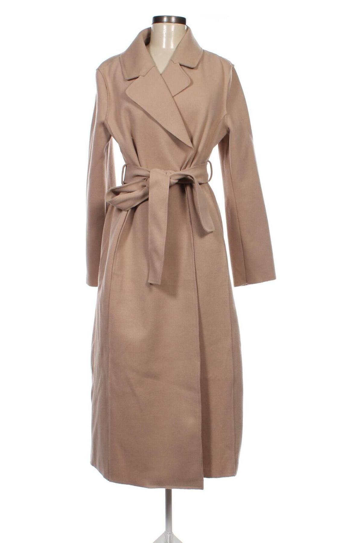 Γυναικείο παλτό Guido Maria Kretschmer for About You, Μέγεθος L, Χρώμα  Μπέζ, Τιμή 47,60 €