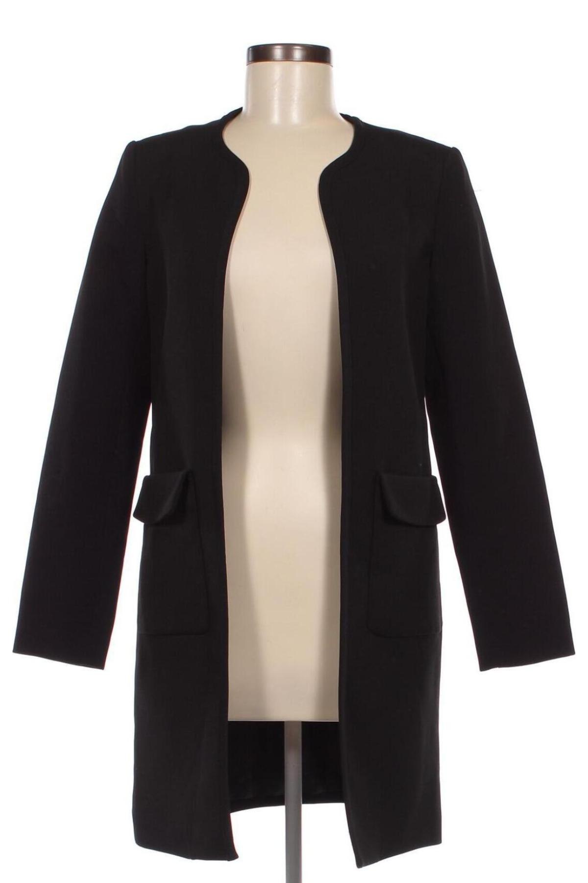 Dámský kabát  H&M, Velikost XS, Barva Černá, Cena  459,00 Kč