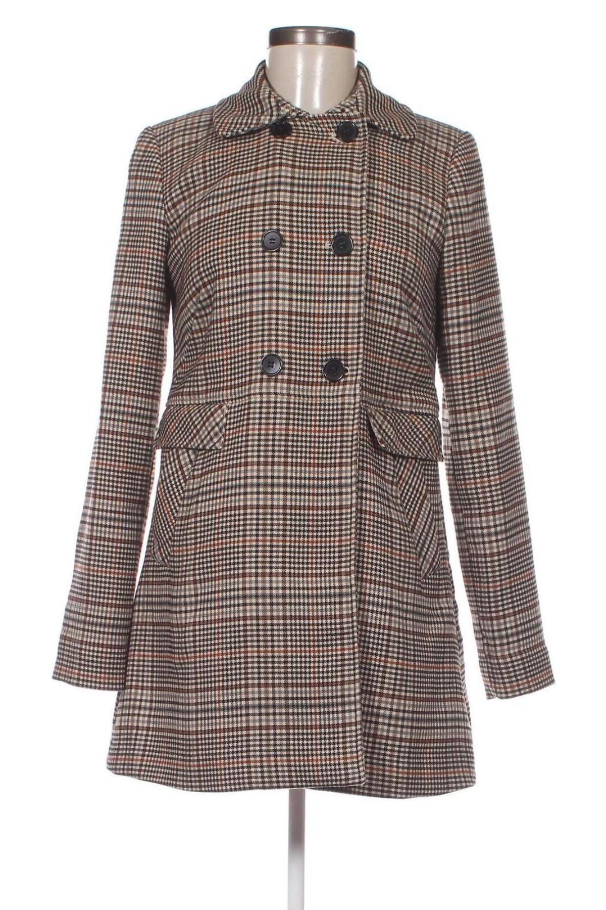 Дамско палто H&M, Размер M, Цвят Многоцветен, Цена 48,15 лв.