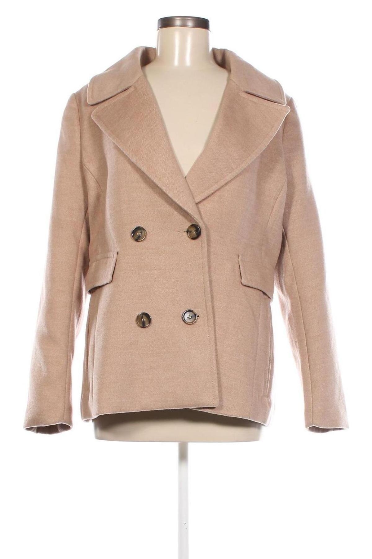 Damenmantel H&M, Größe XL, Farbe Beige, Preis 46,17 €