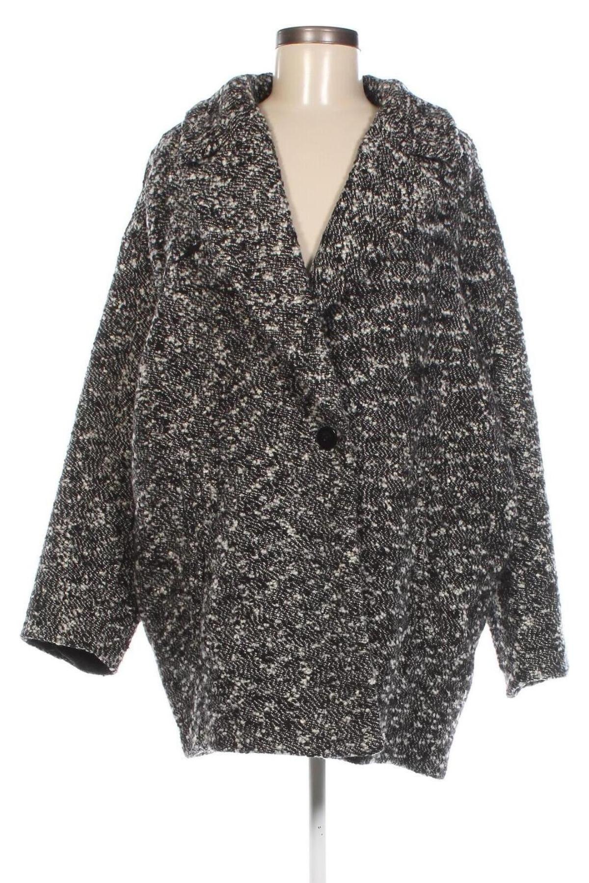 Γυναικείο παλτό H&M, Μέγεθος XL, Χρώμα Πολύχρωμο, Τιμή 35,08 €