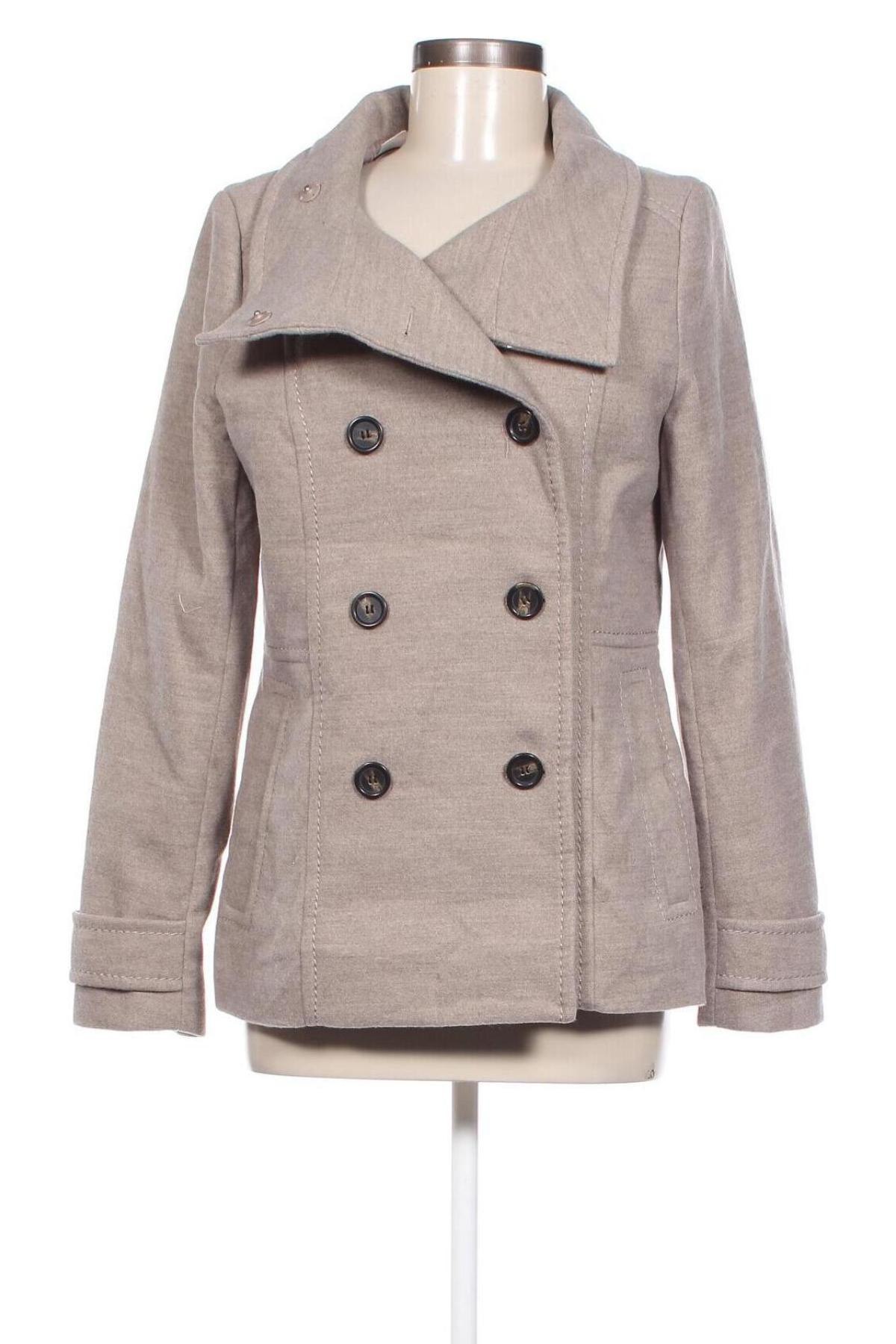 Γυναικείο παλτό H&M, Μέγεθος M, Χρώμα  Μπέζ, Τιμή 39,05 €