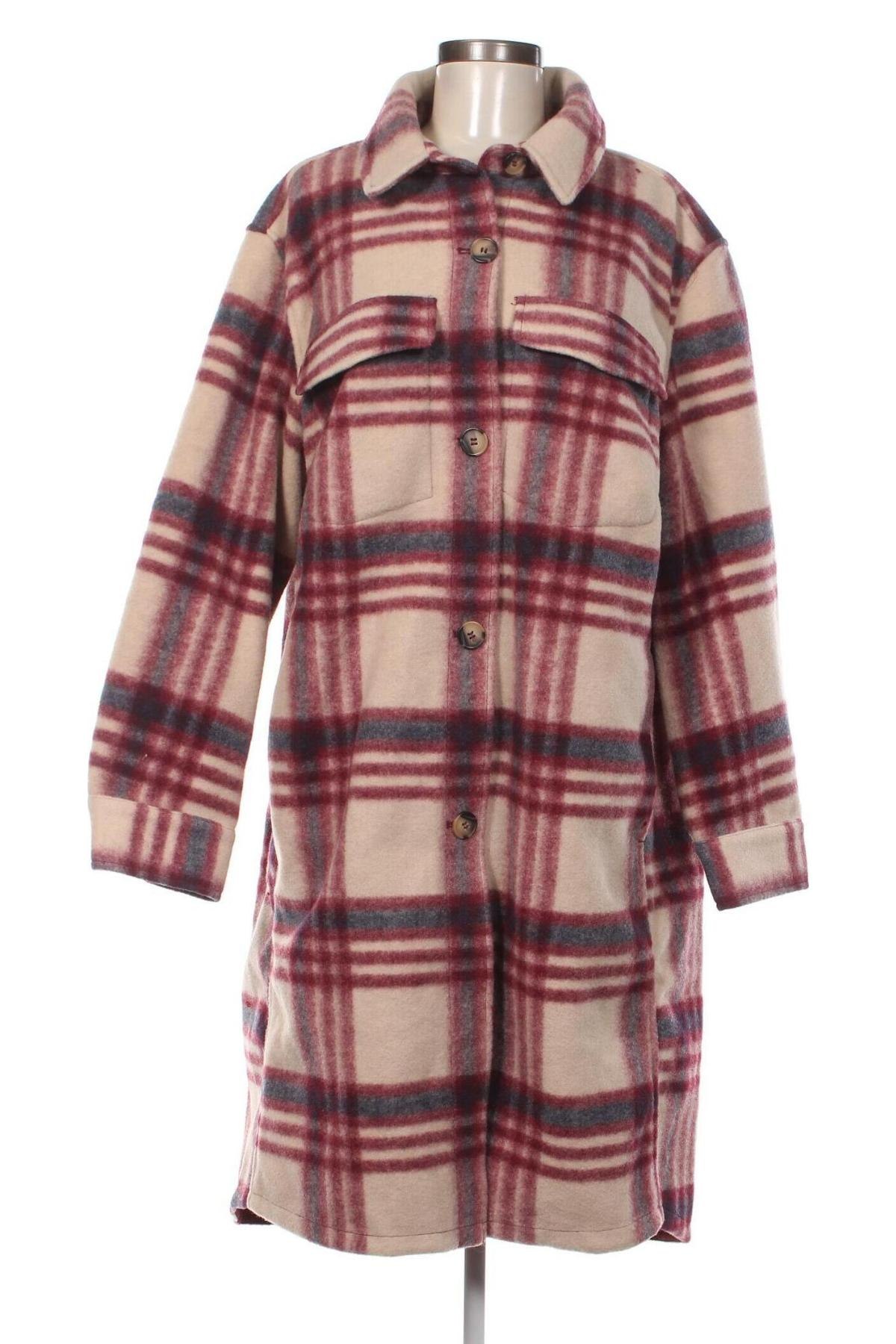 Дамско палто H&M, Размер XXL, Цвят Многоцветен, Цена 94,60 лв.
