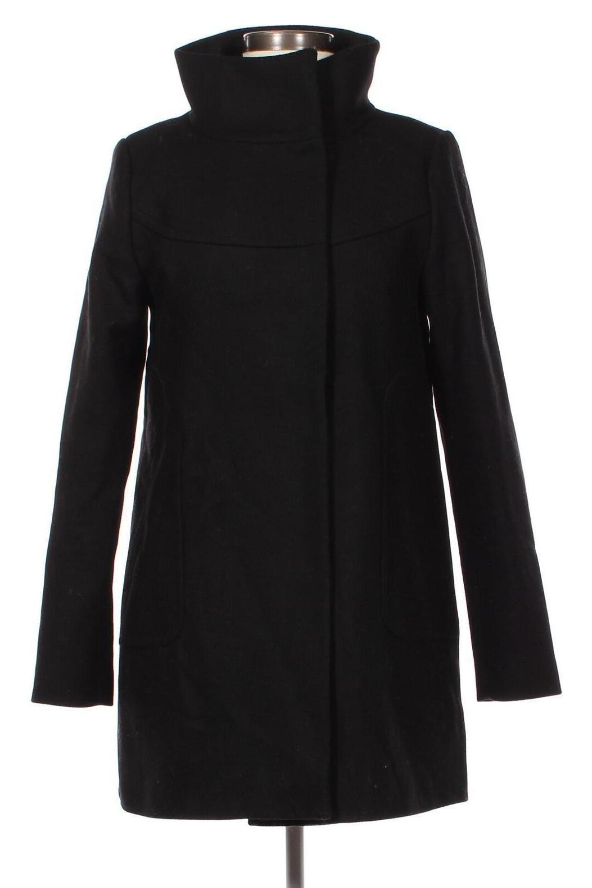 Дамско палто Hallhuber, Размер S, Цвят Черен, Цена 87,60 лв.