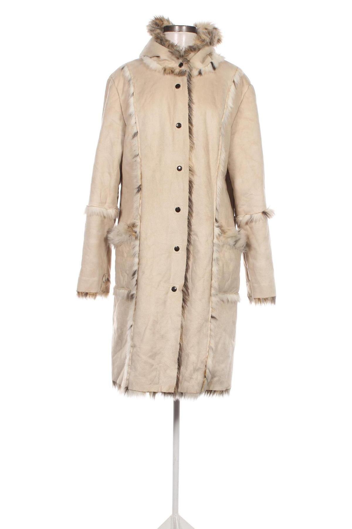 Γυναικείο παλτό Heine, Μέγεθος XL, Χρώμα  Μπέζ, Τιμή 19,71 €