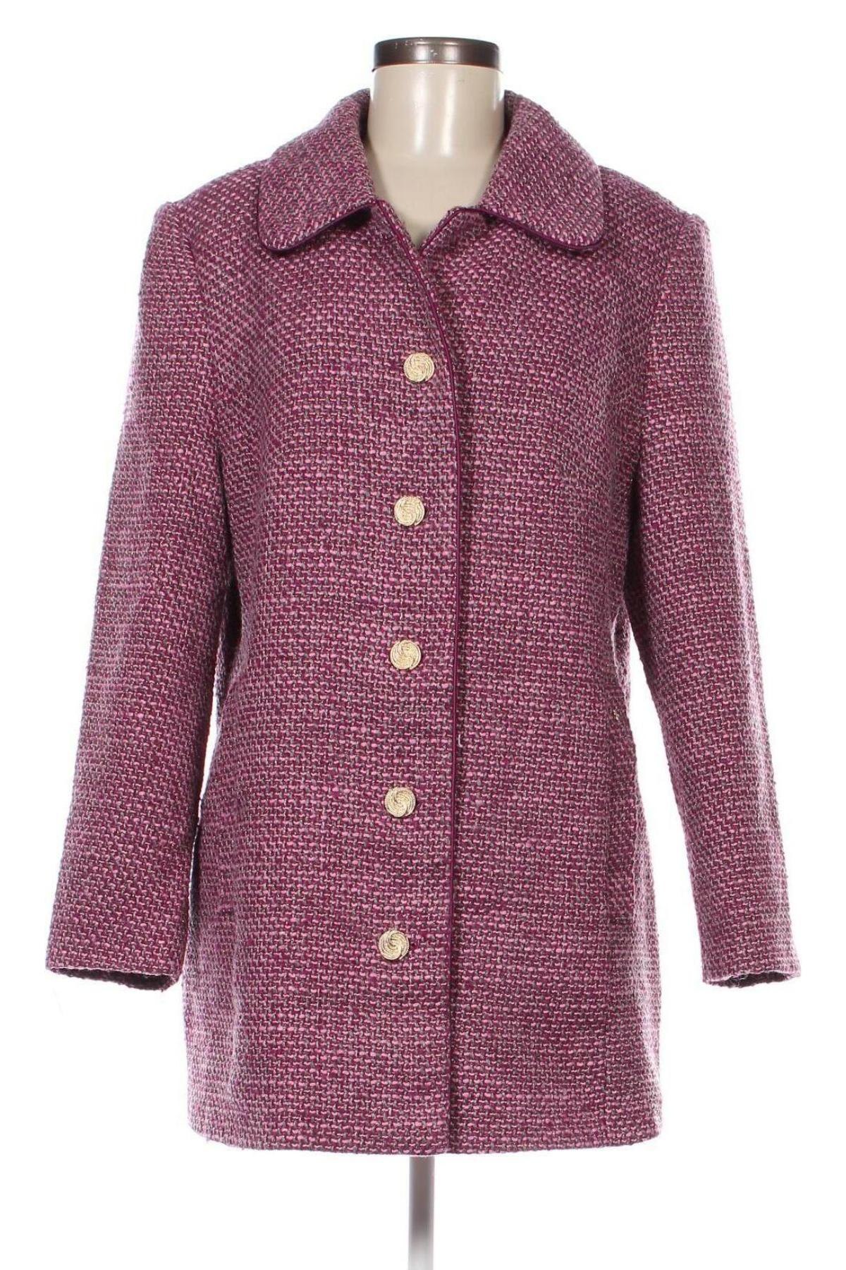Γυναικείο παλτό Himmelblau by Lola Paltinger, Μέγεθος L, Χρώμα Πολύχρωμο, Τιμή 18,01 €