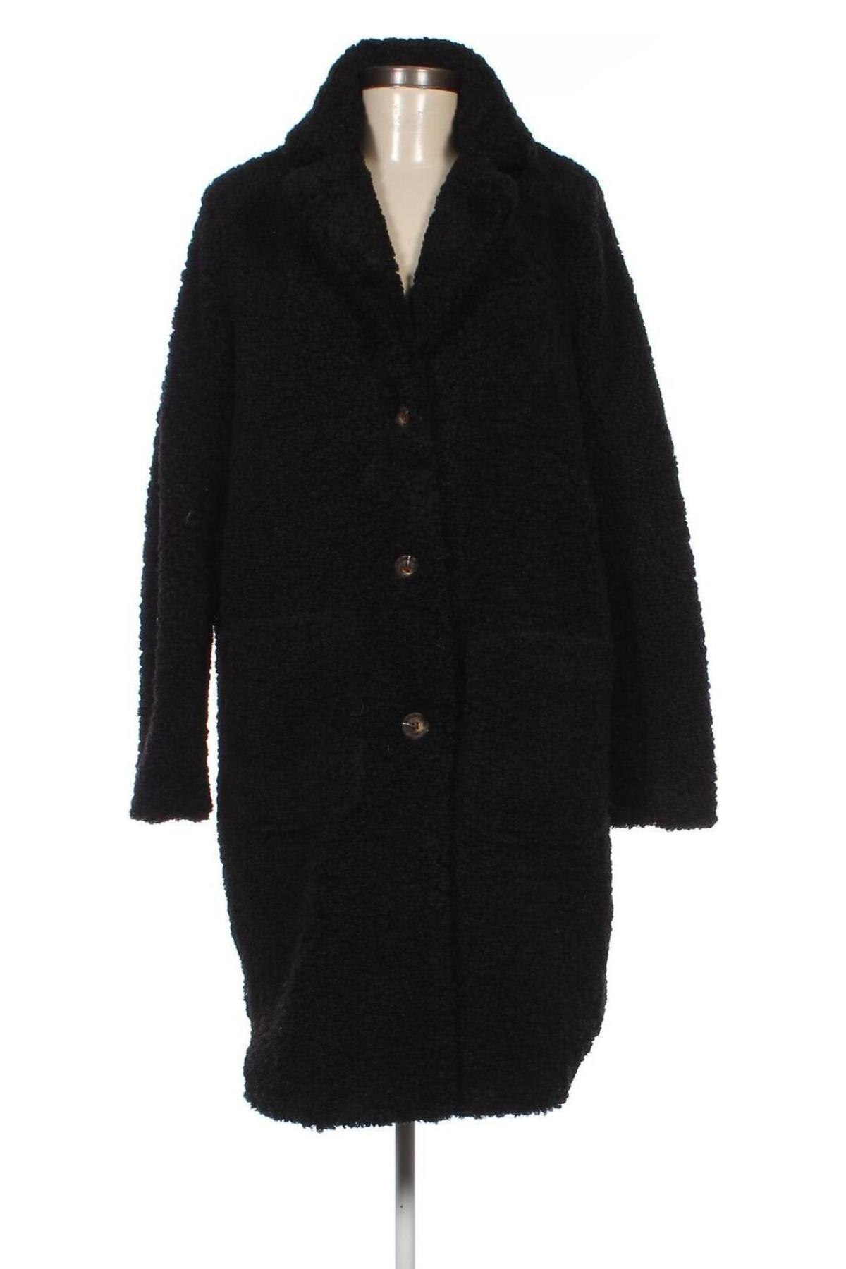 Γυναικείο παλτό Kaffe, Μέγεθος S, Χρώμα Μαύρο, Τιμή 83,57 €