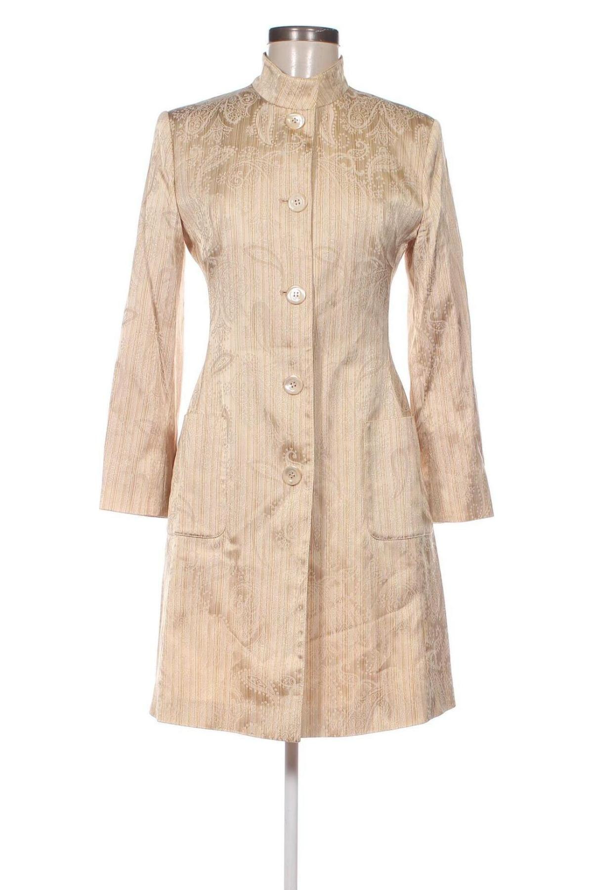 Γυναικείο παλτό Kapalua, Μέγεθος M, Χρώμα Χρυσαφί, Τιμή 17,82 €