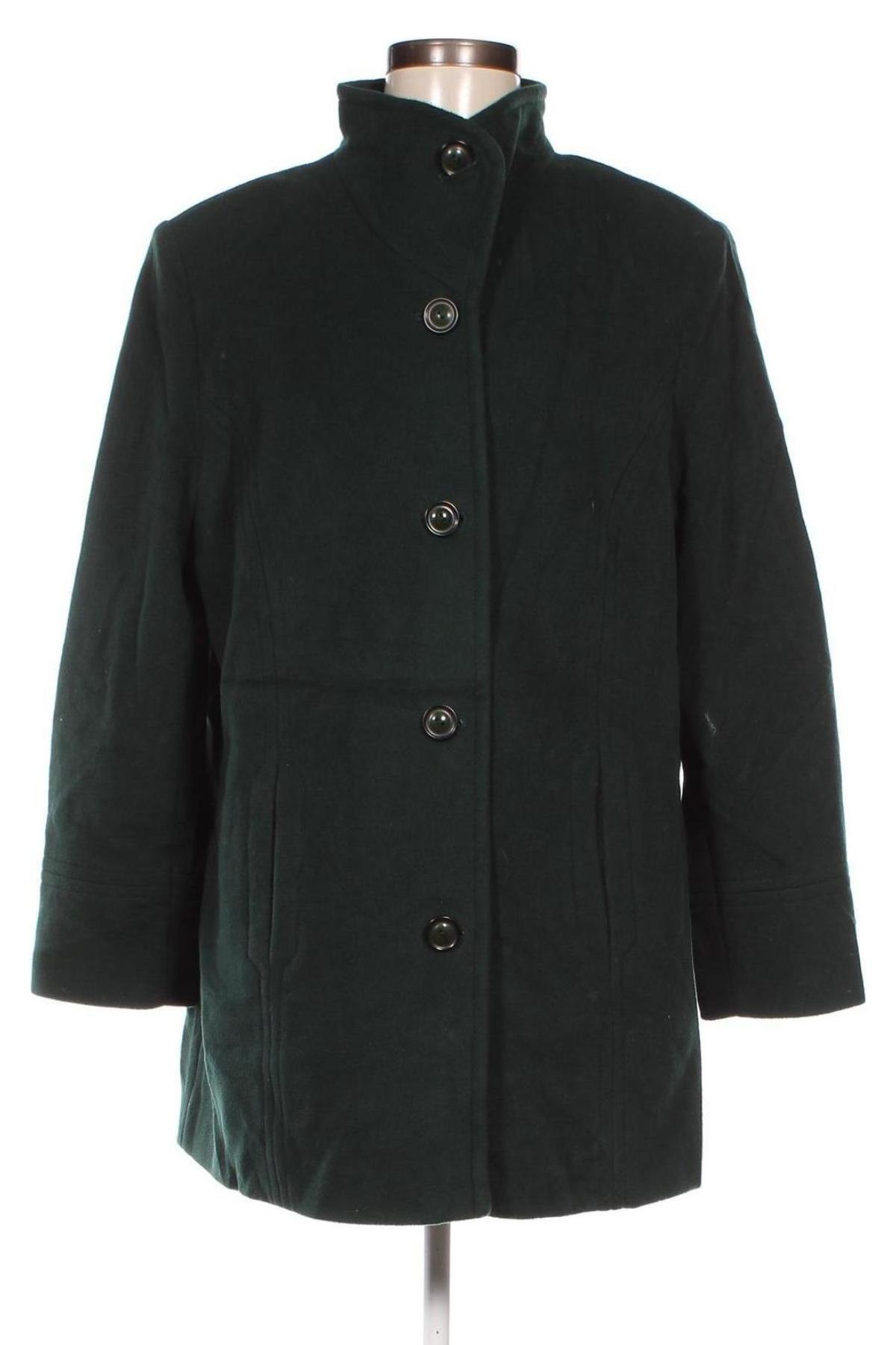 Γυναικείο παλτό Kirsten, Μέγεθος XL, Χρώμα Πράσινο, Τιμή 39,05 €