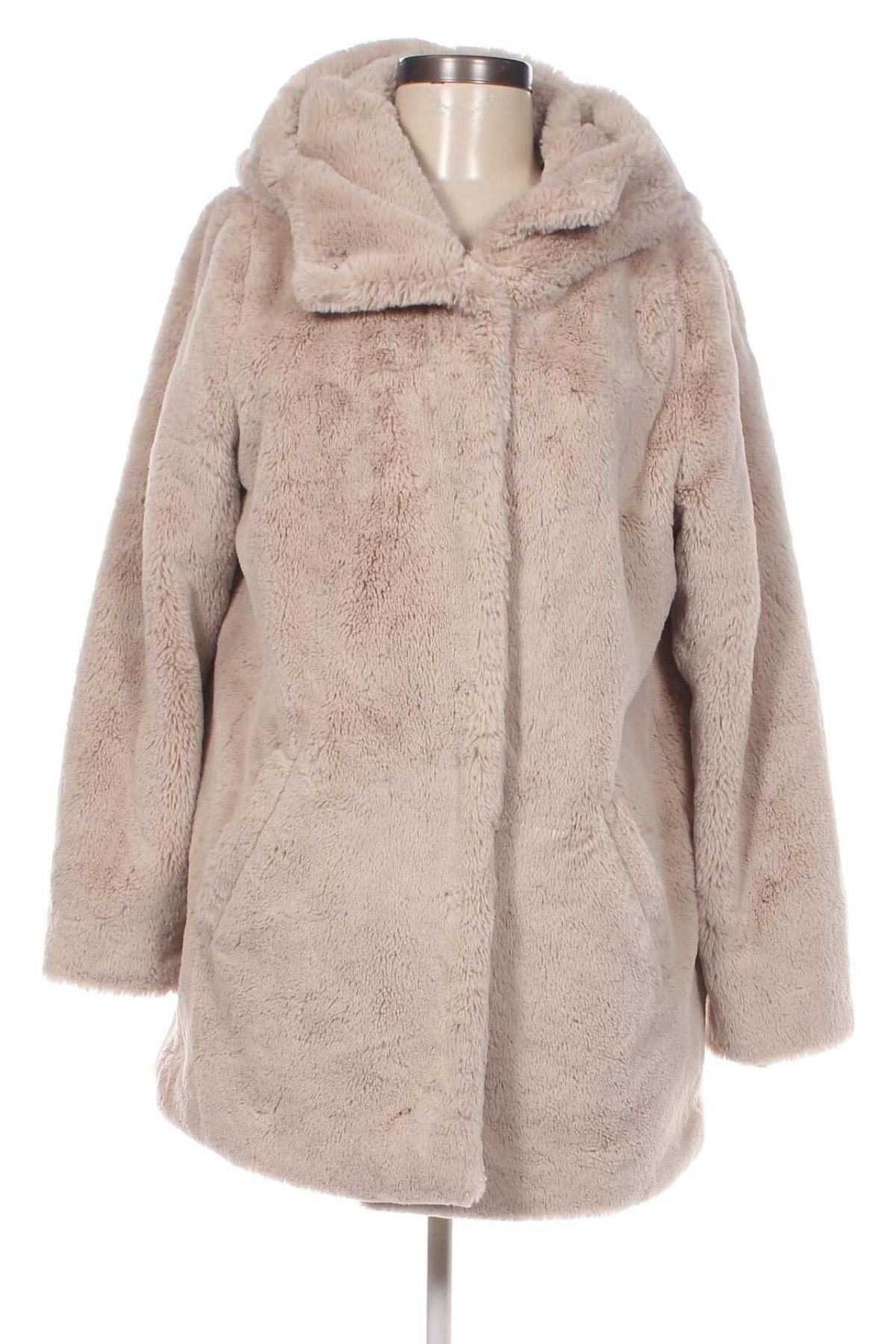 Дамско палто Laura Torelli, Размер M, Цвят Бежов, Цена 59,92 лв.