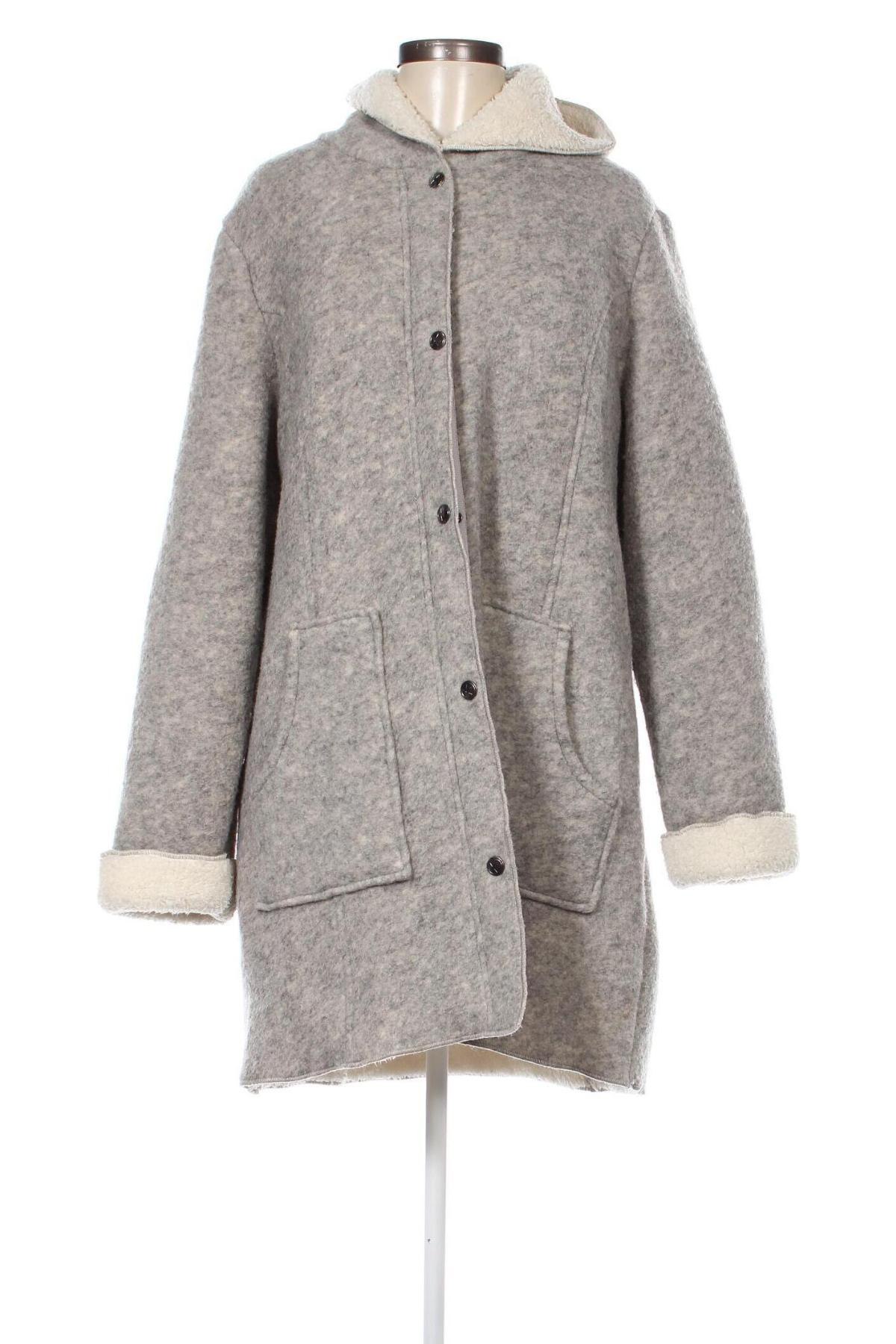 Γυναικείο παλτό Liberti, Μέγεθος XXL, Χρώμα Γκρί, Τιμή 25,36 €