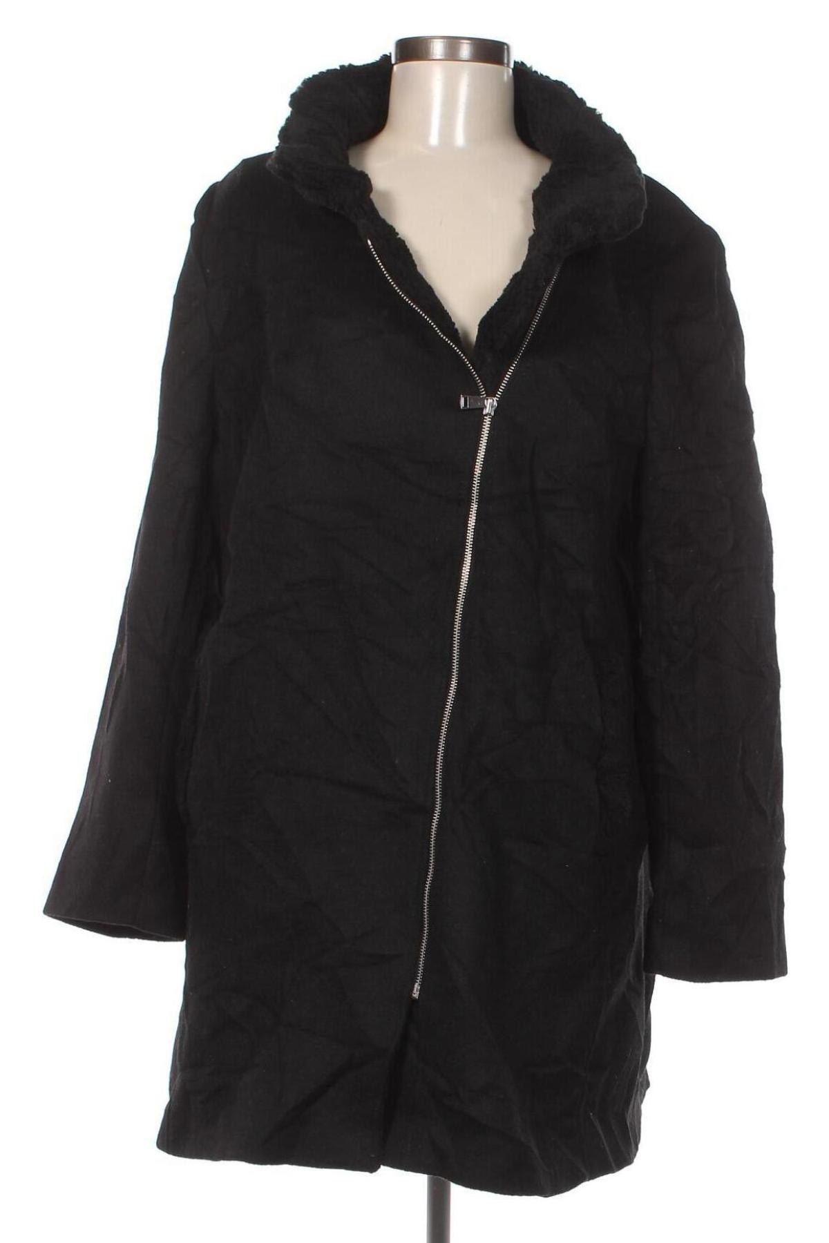 Дамско палто Loft, Размер L, Цвят Черен, Цена 235,95 лв.