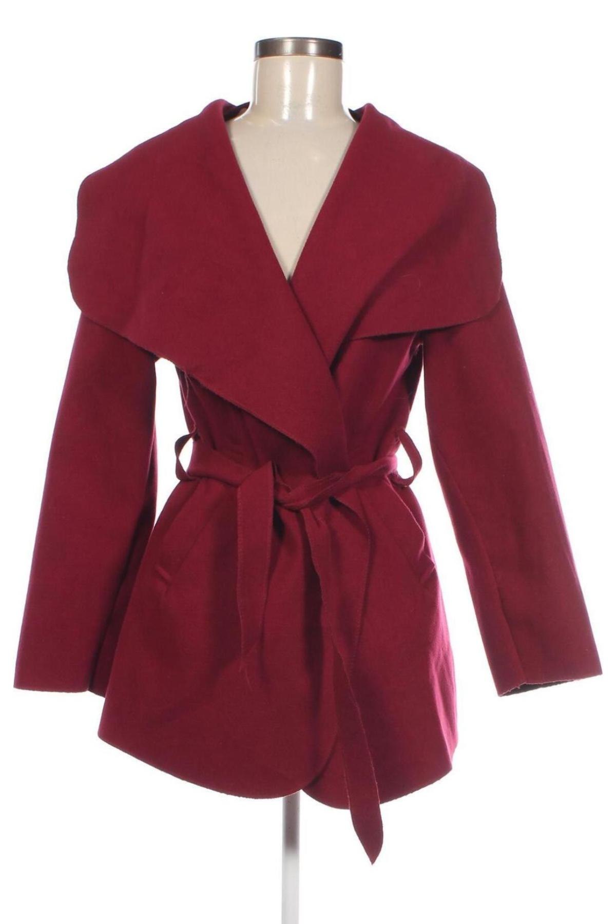 Dámský kabát  Made In Italy, Velikost S, Barva Červená, Cena  1 109,00 Kč