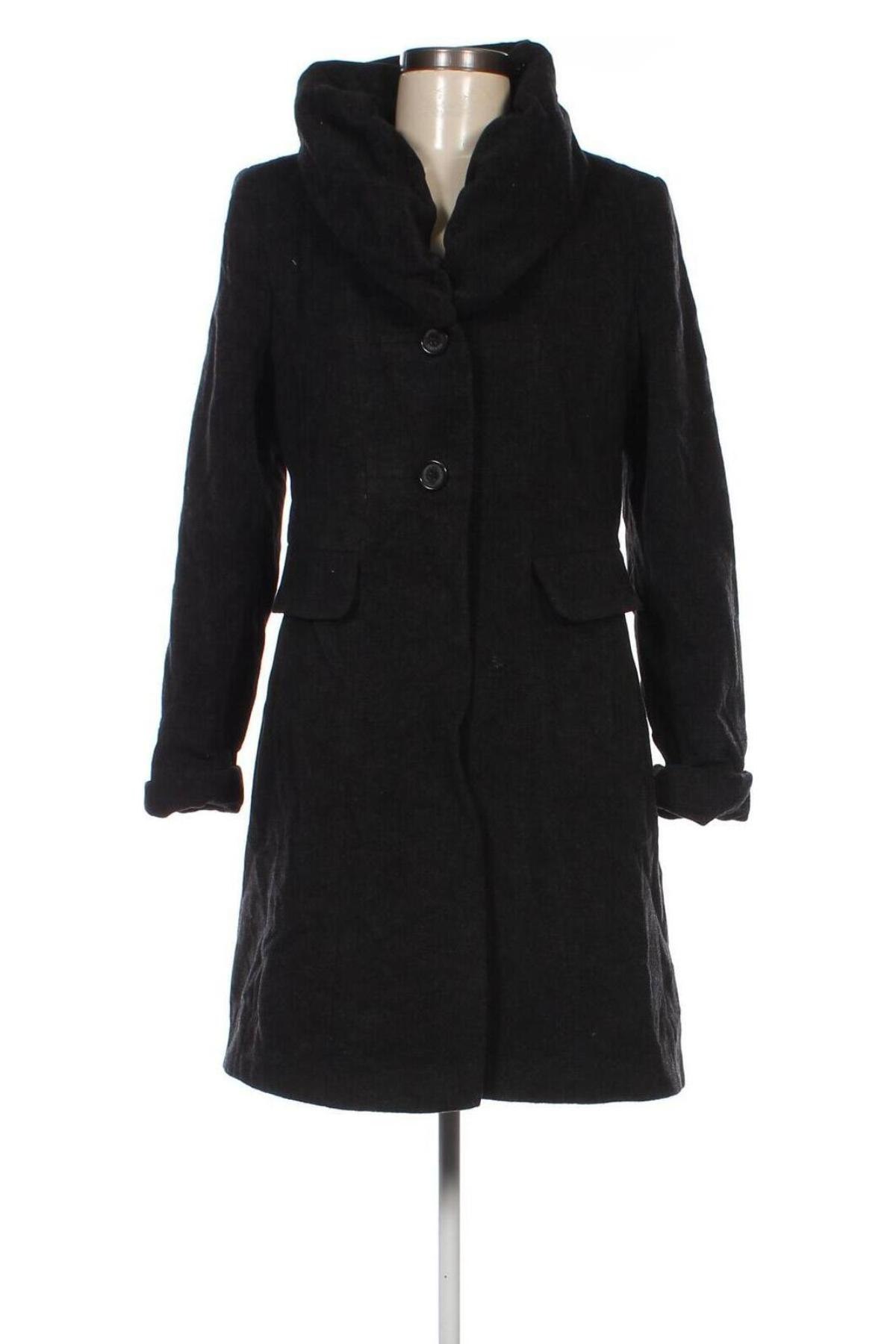 Дамско палто Michele Boyard, Размер M, Цвят Черен, Цена 59,92 лв.