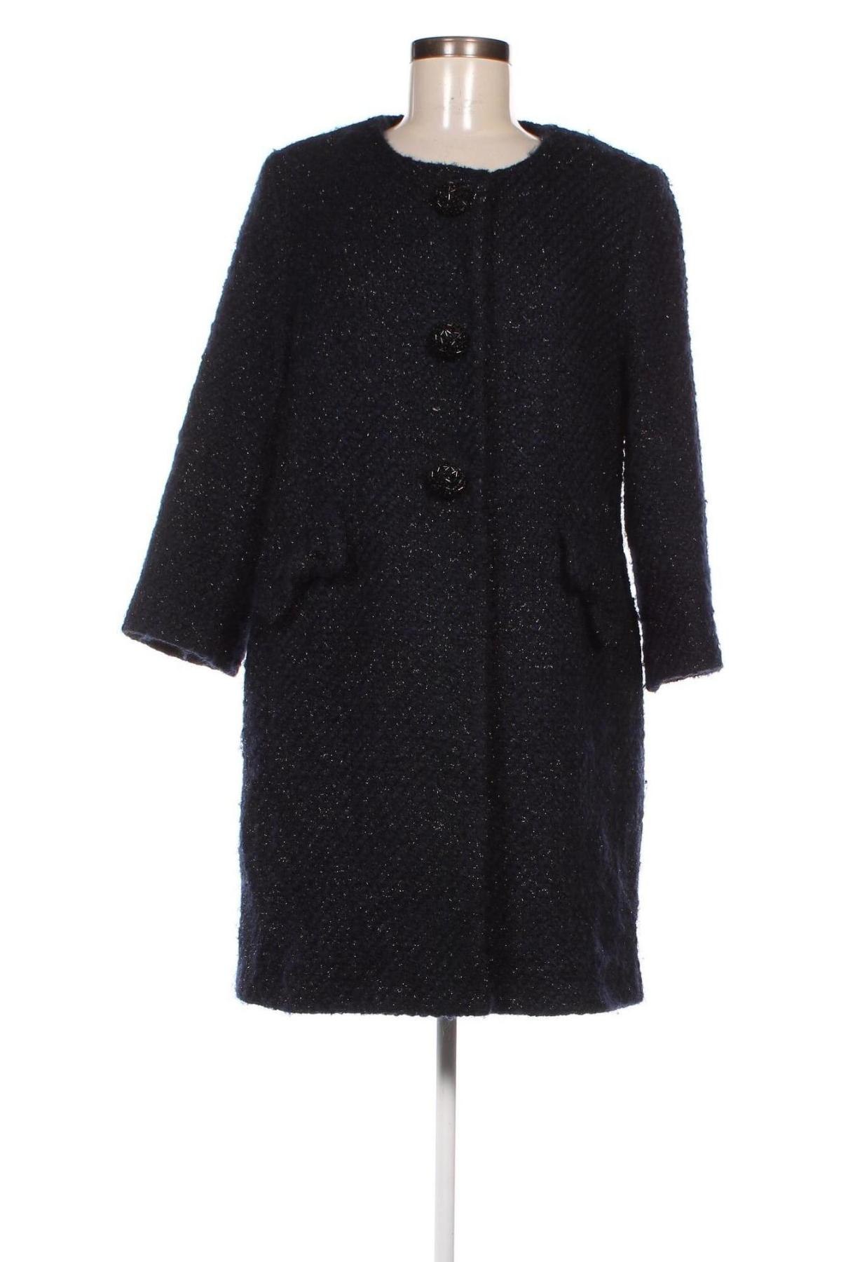 Γυναικείο παλτό Milly, Μέγεθος L, Χρώμα Μπλέ, Τιμή 209,78 €