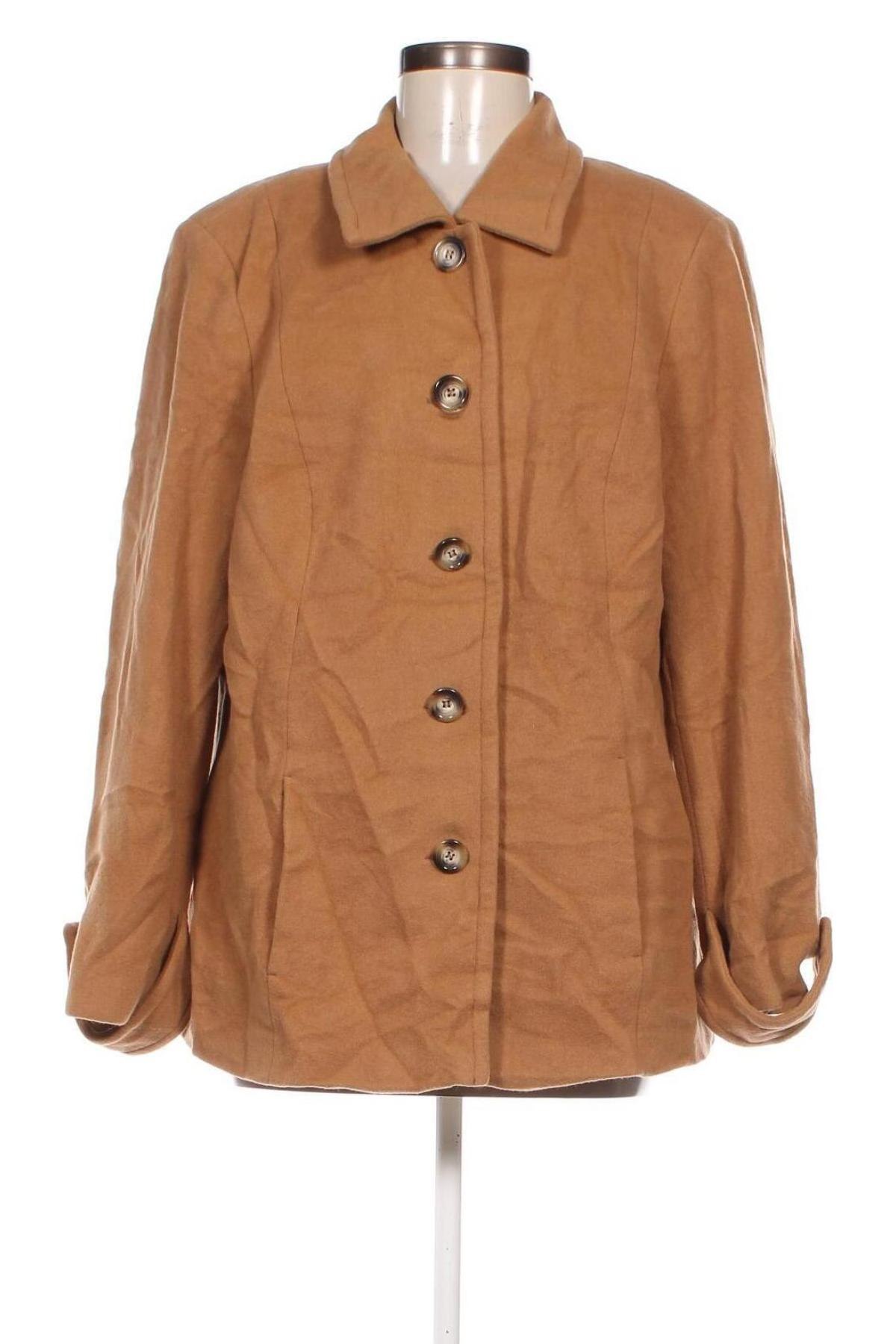 Γυναικείο παλτό Mona, Μέγεθος XL, Χρώμα Καφέ, Τιμή 27,54 €