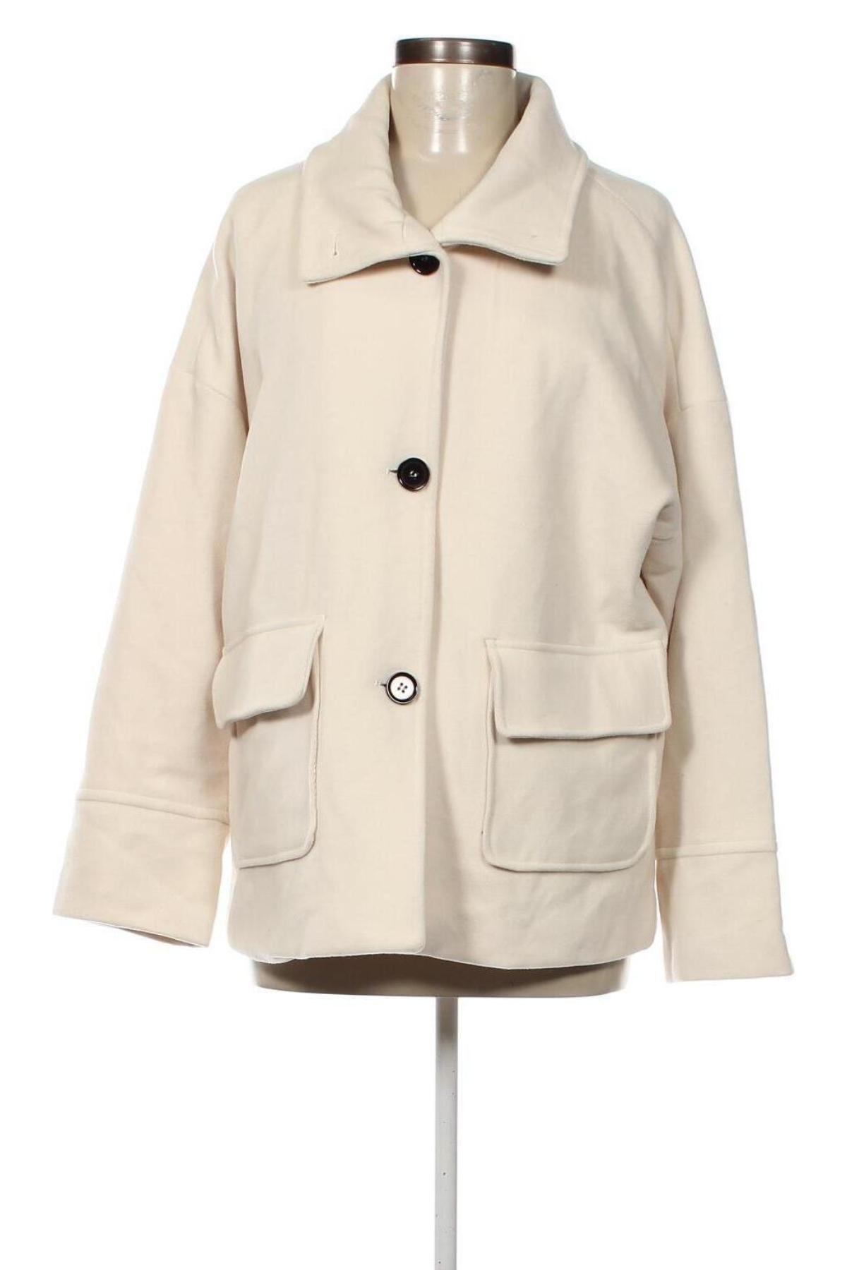 Γυναικείο παλτό More & More, Μέγεθος L, Χρώμα  Μπέζ, Τιμή 45,59 €