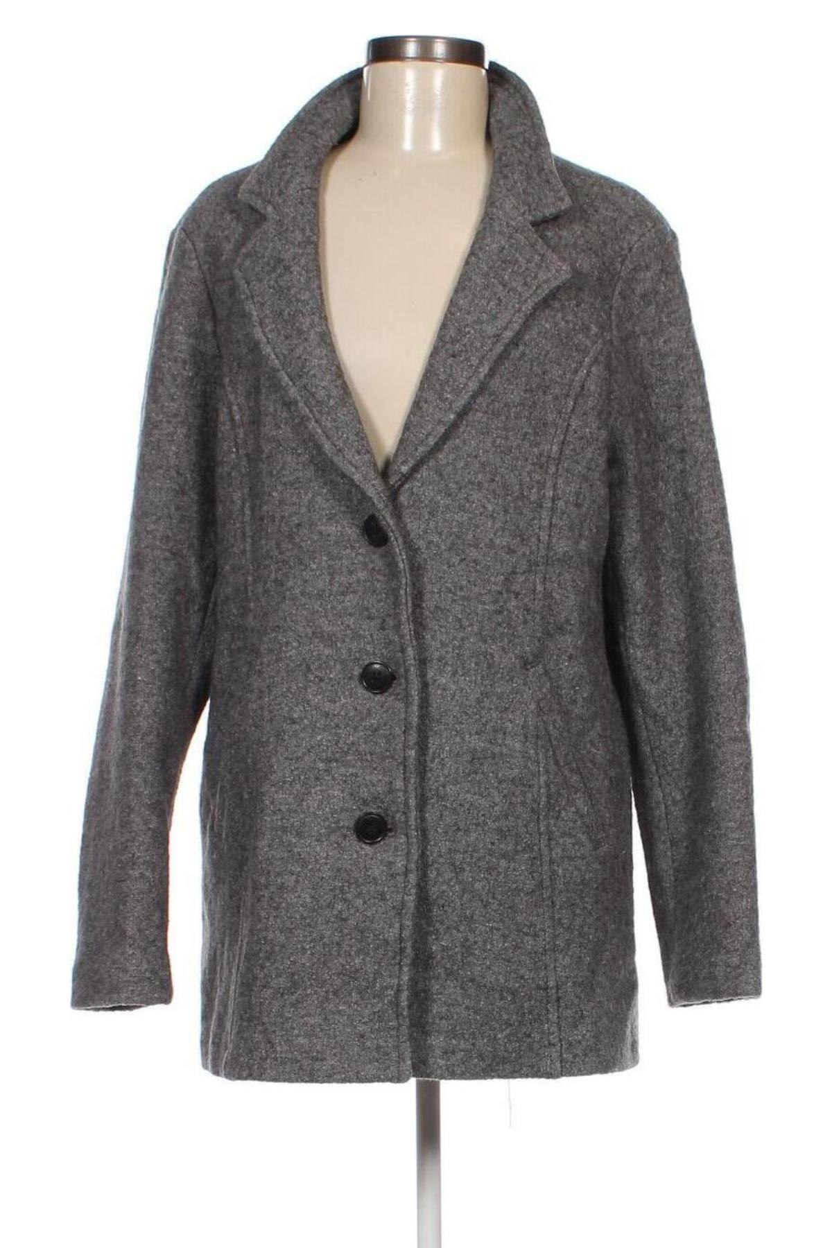 Дамско палто Multiblu, Размер L, Цвят Сив, Цена 63,13 лв.