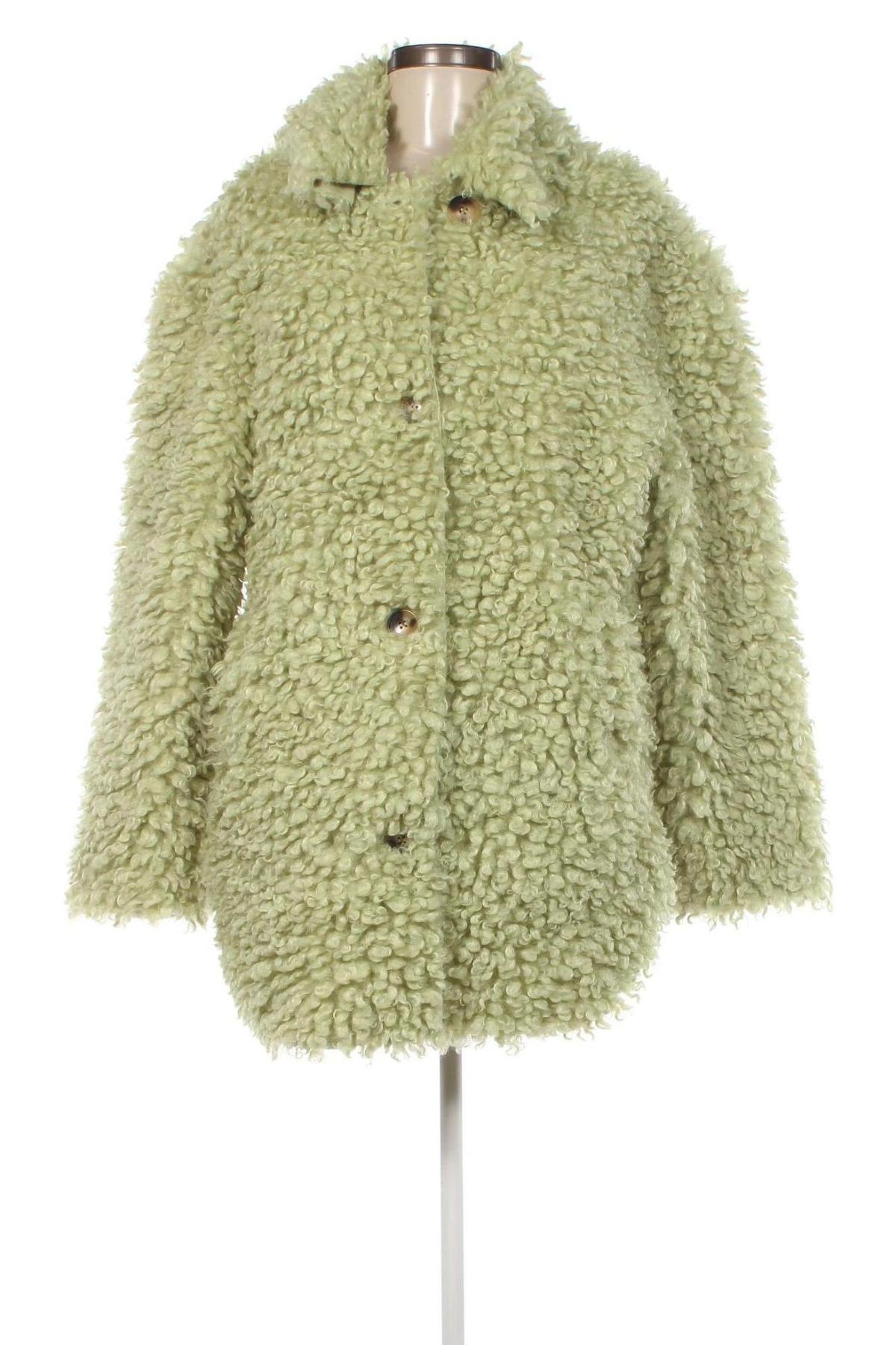Dámsky kabát  NA-KD, Veľkosť S, Farba Zelená, Cena  25,42 €