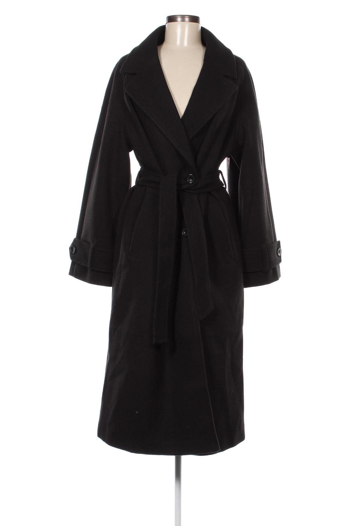 Γυναικείο παλτό Nelly, Μέγεθος M, Χρώμα Μαύρο, Τιμή 51,67 €
