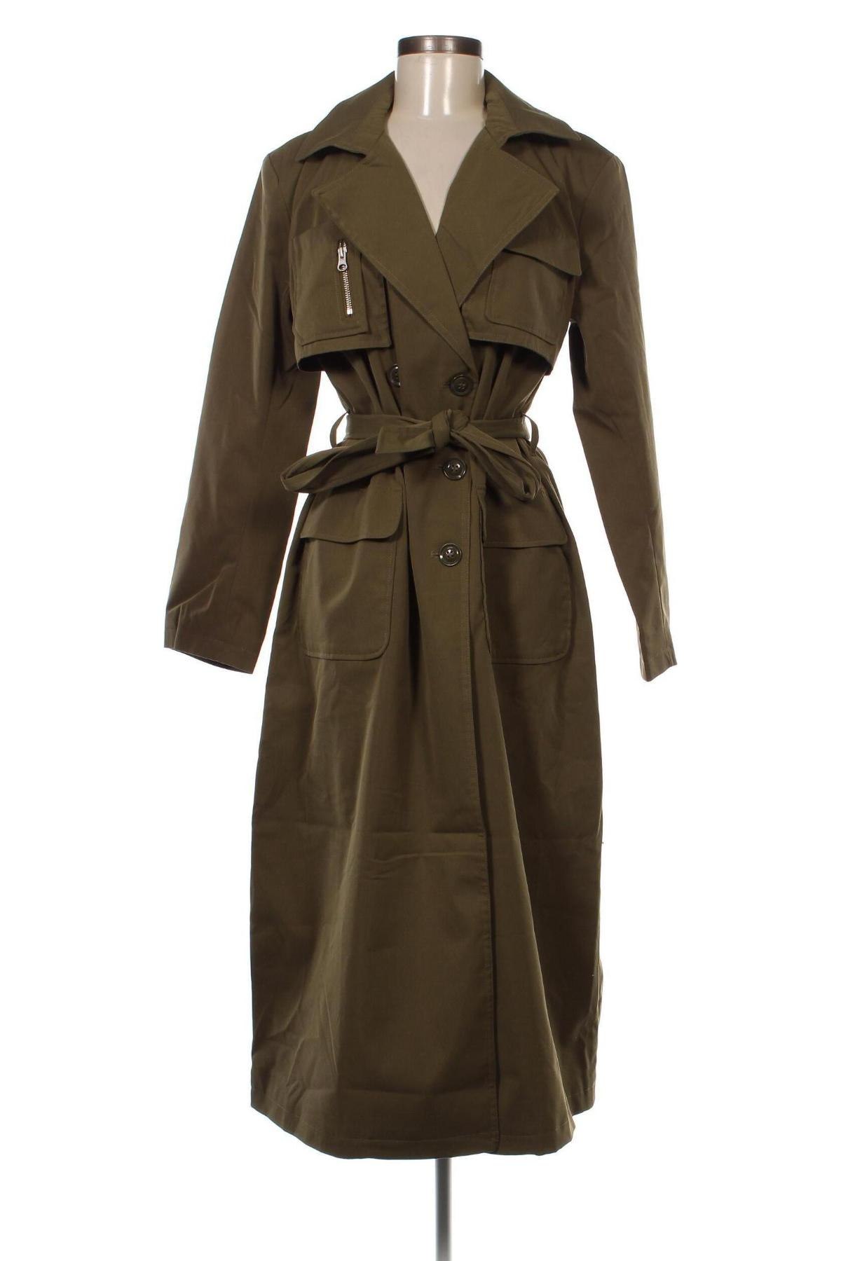 Γυναικείο παλτό ONLY, Μέγεθος S, Χρώμα Πράσινο, Τιμή 11,69 €