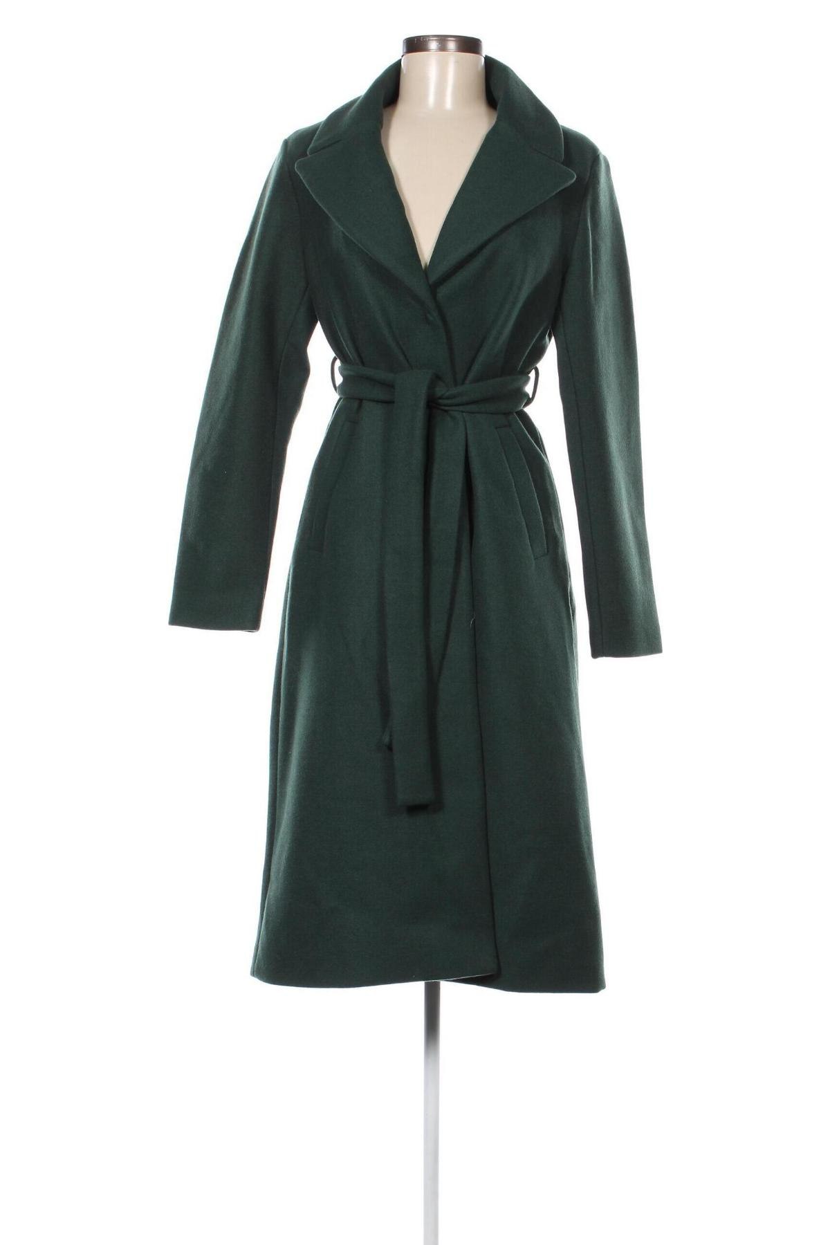 Γυναικείο παλτό ONLY, Μέγεθος S, Χρώμα Πράσινο, Τιμή 37,71 €