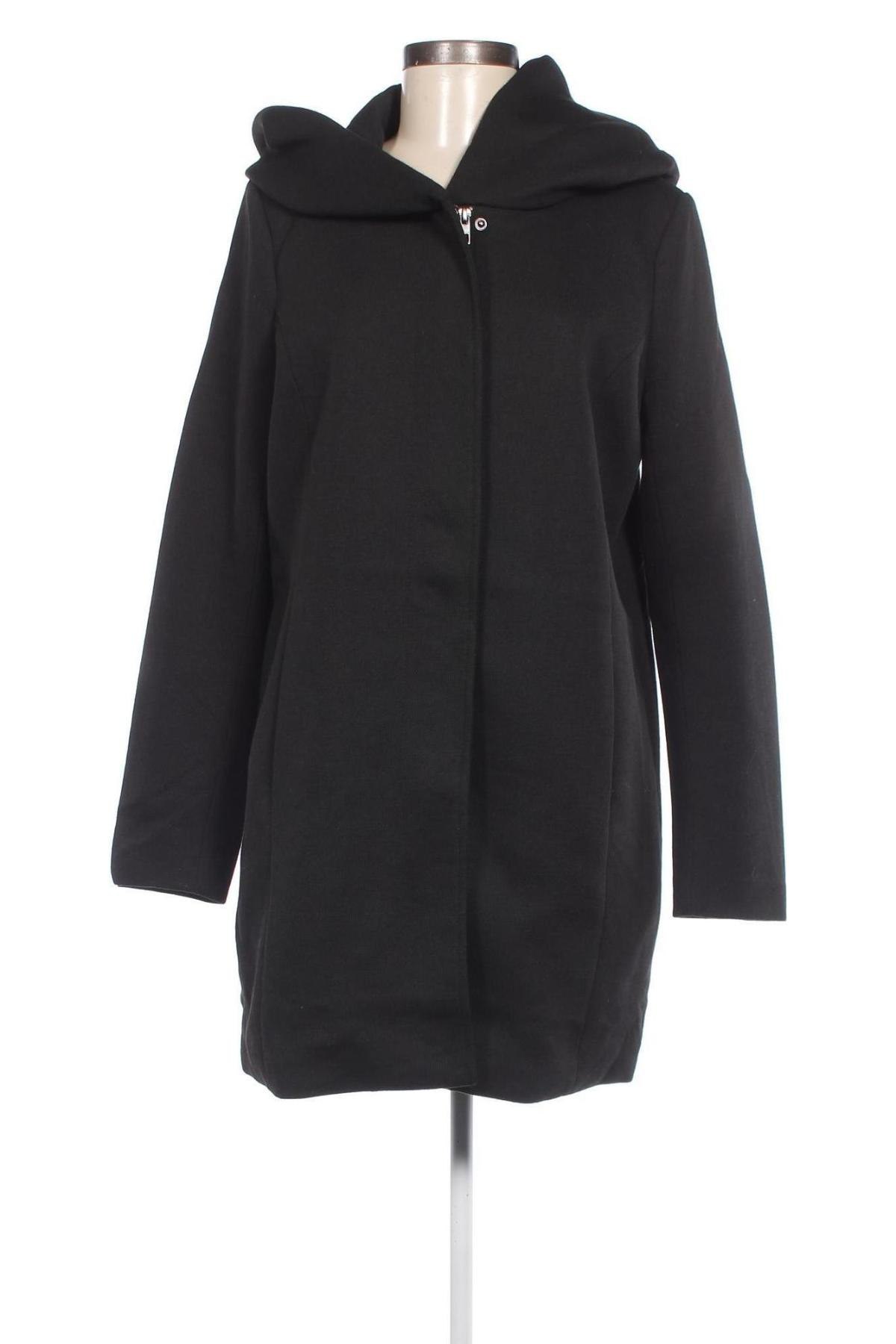Дамско палто ONLY, Размер L, Цвят Черен, Цена 124,00 лв.