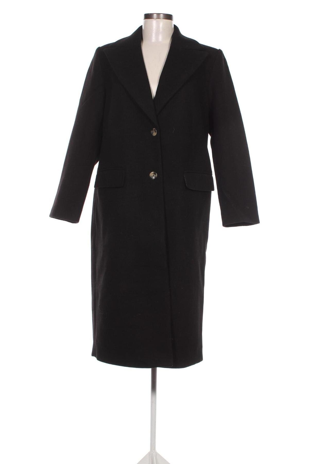 Γυναικείο παλτό ONLY, Μέγεθος M, Χρώμα Μαύρο, Τιμή 39,63 €