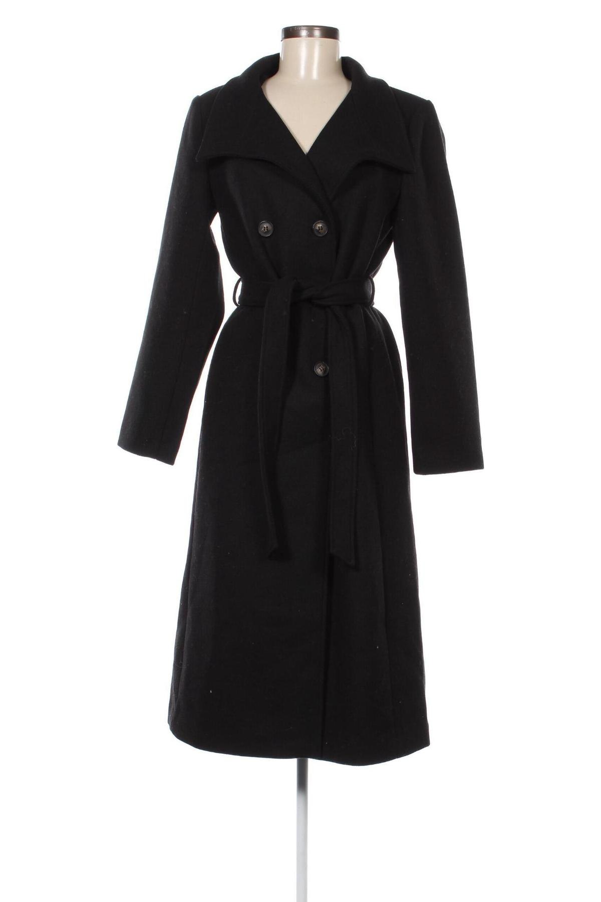 Γυναικείο παλτό ONLY, Μέγεθος S, Χρώμα Μαύρο, Τιμή 39,63 €
