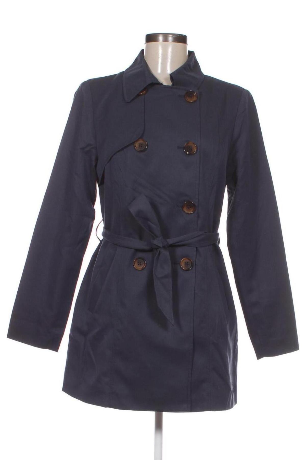 Γυναικείο παλτό ONLY, Μέγεθος S, Χρώμα Μπλέ, Τιμή 16,70 €