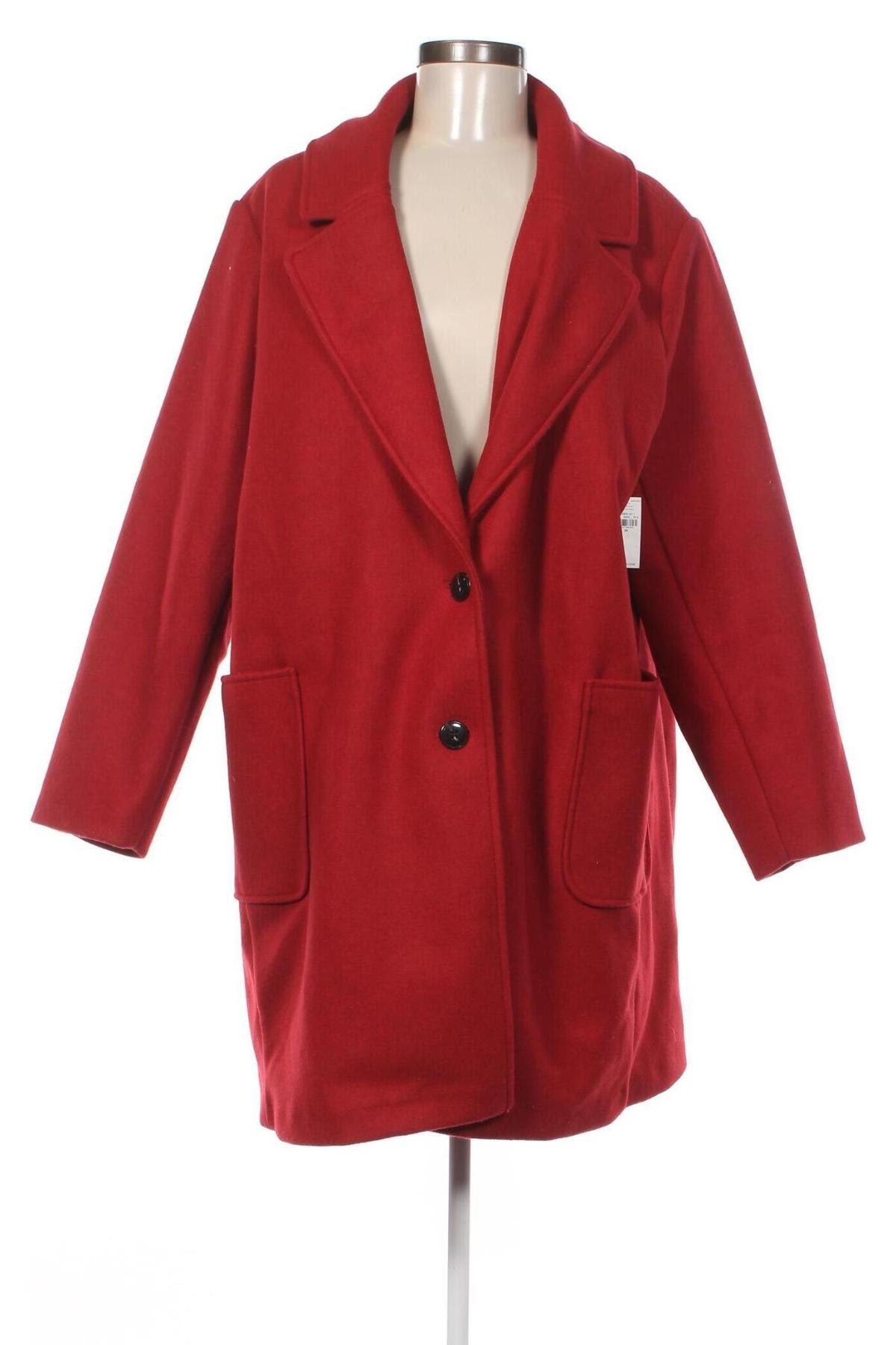 Damenmantel Old Navy, Größe XXL, Farbe Rot, Preis € 26,03