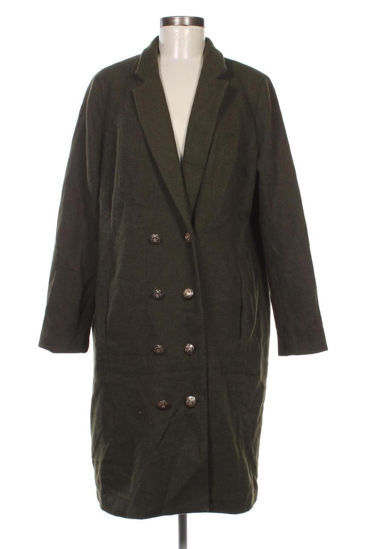 Γυναικείο παλτό Patrizia Dini, Μέγεθος M, Χρώμα Πράσινο, Τιμή 28,40 €